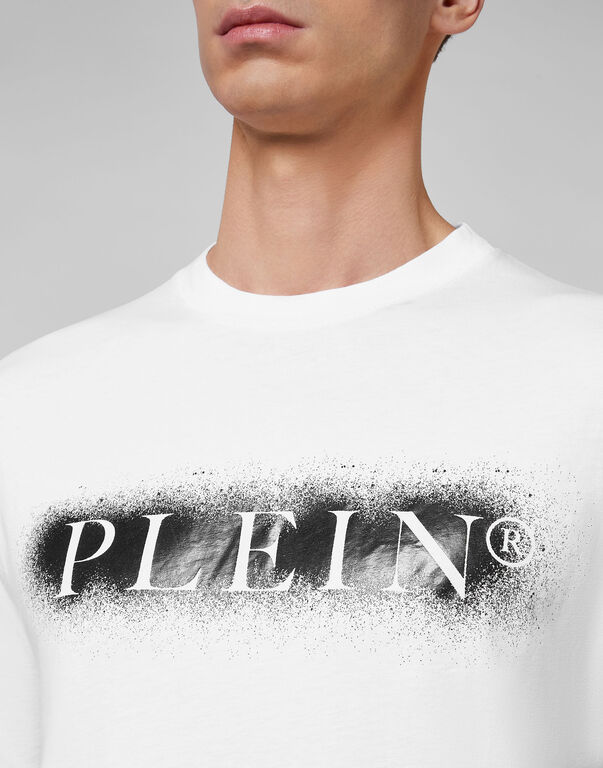 T-shirt Round Neck SS Spray Effect Print Philipp Plein TM | Philipp Plein  Outlet