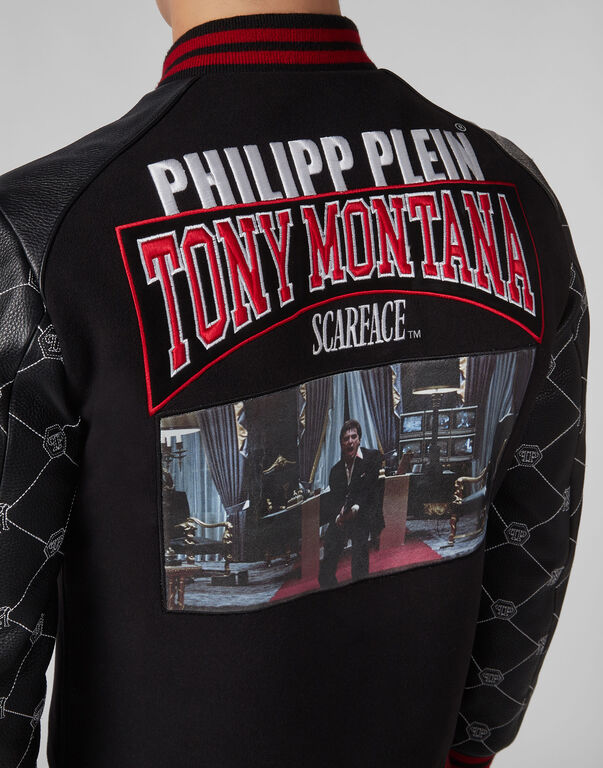 Leather Bomber Scarface | Philipp Plein Outlet