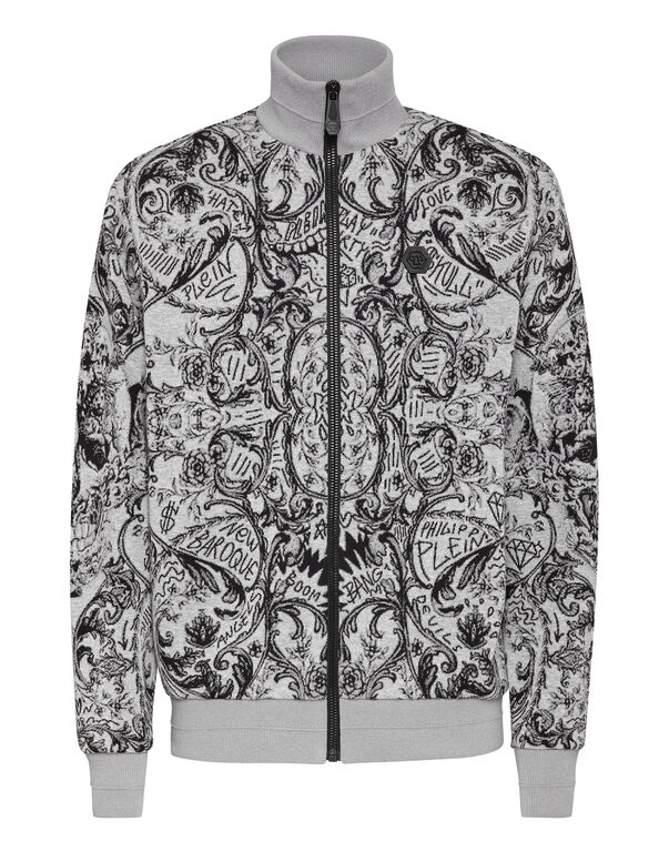 Knit Jacket Jacquard New Baroque | Philipp Plein Outlet
