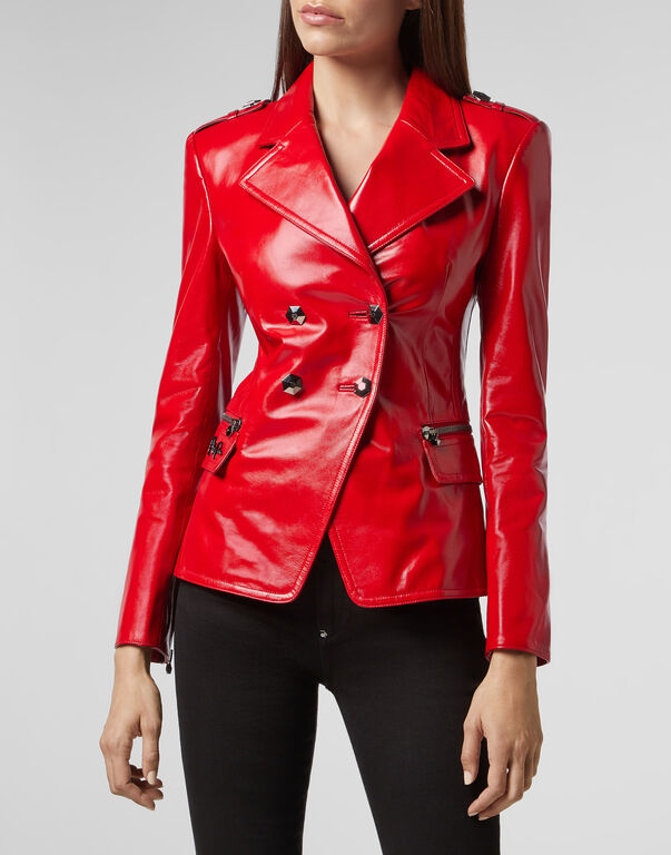 Leather Jacket Elegant | Philipp Plein Outlet