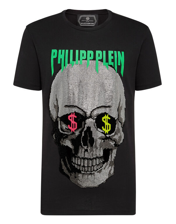 T-shirt Round Neck SS Skull strass | Philipp Plein Outlet