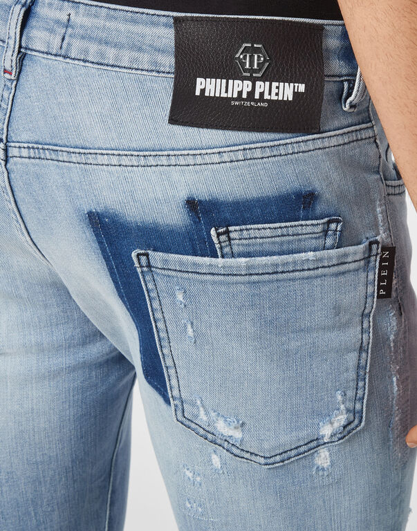 Denim Super Straight Cut Iconic Plein | Philipp Plein Outlet