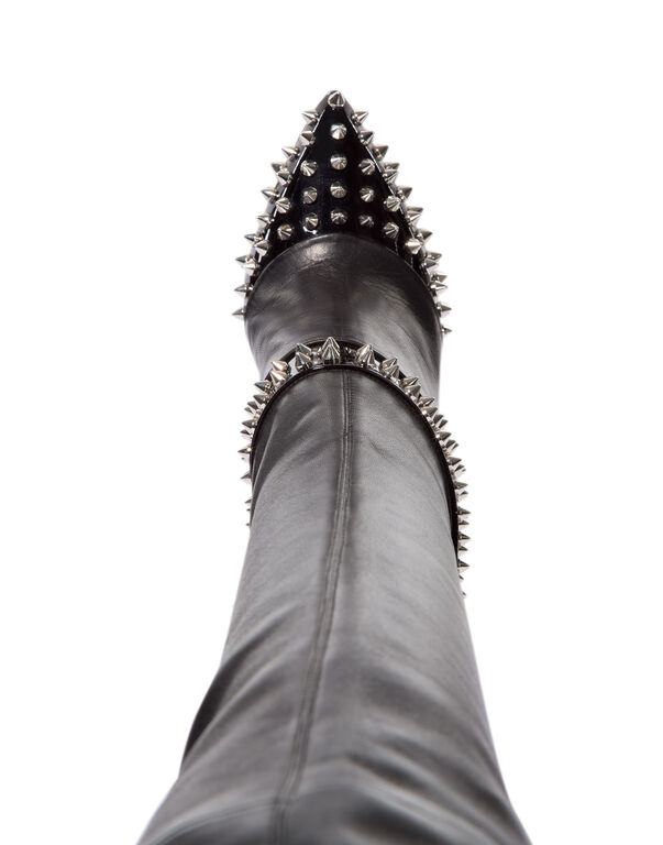 Boots Hi-Heels Overknees "Vayu" | Philipp Plein Outlet