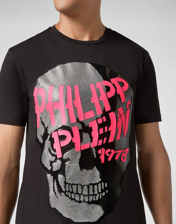 T-shirt Round Neck SS Skull and Plein | Philipp Plein Outlet