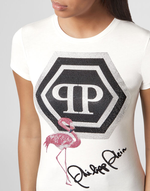 T-shirt Round Neck SS Signature | Philipp Plein Outlet