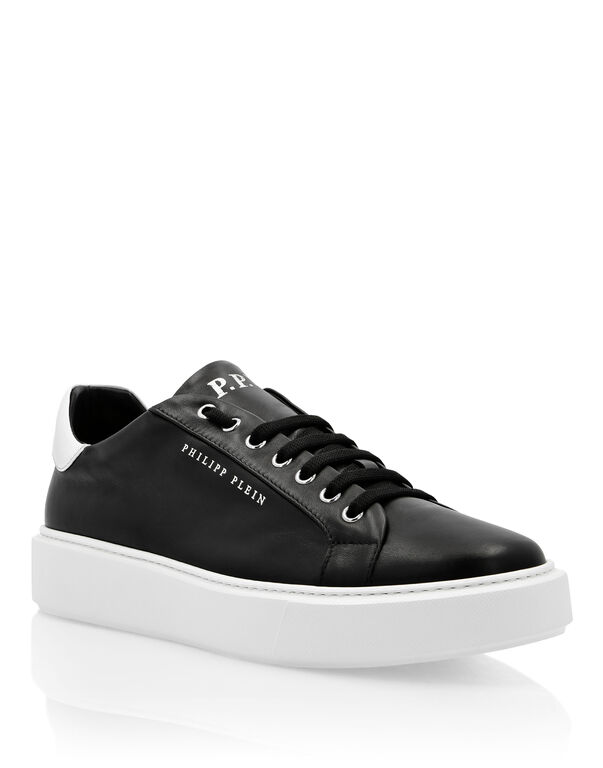 Lo-Top Sneakers with laminated leather | Philipp Plein Outlet