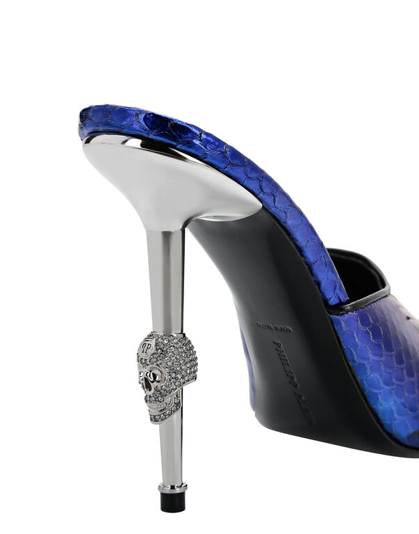 Python Sandals High Heels Luxury | Philipp Plein Outlet