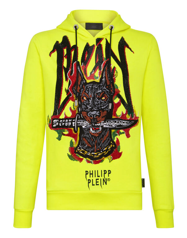 Hoodie sweatshirt Graffiti | Philipp Plein Outlet