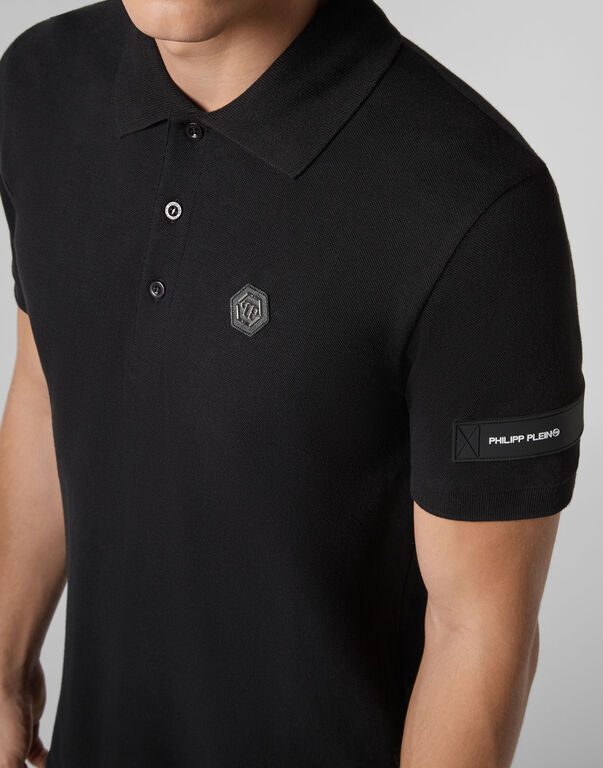 Slim Fit Polo shirt SS All over PP | Philipp Plein Outlet