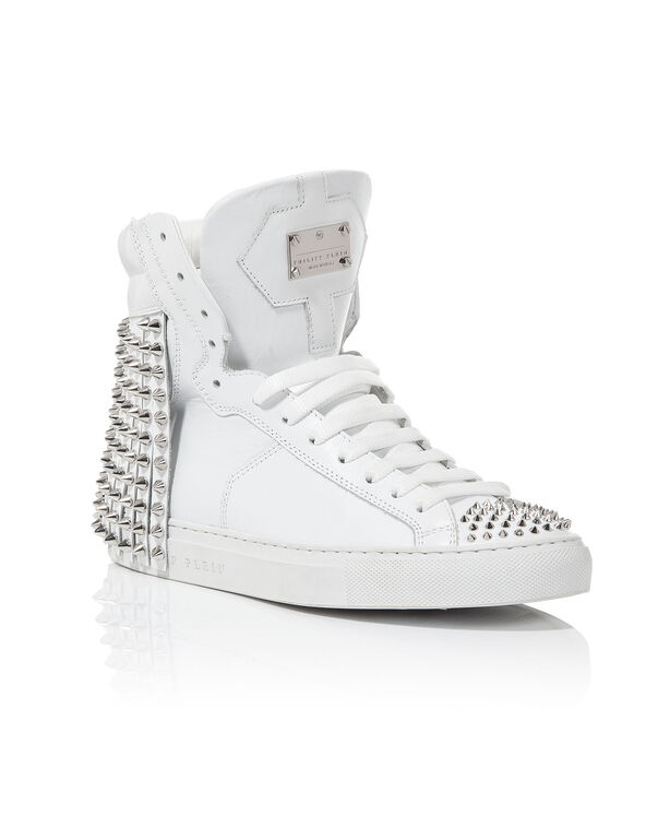 high sneakers "plus" - Sneakers - Shoes - Women | Philipp Plein Outlet