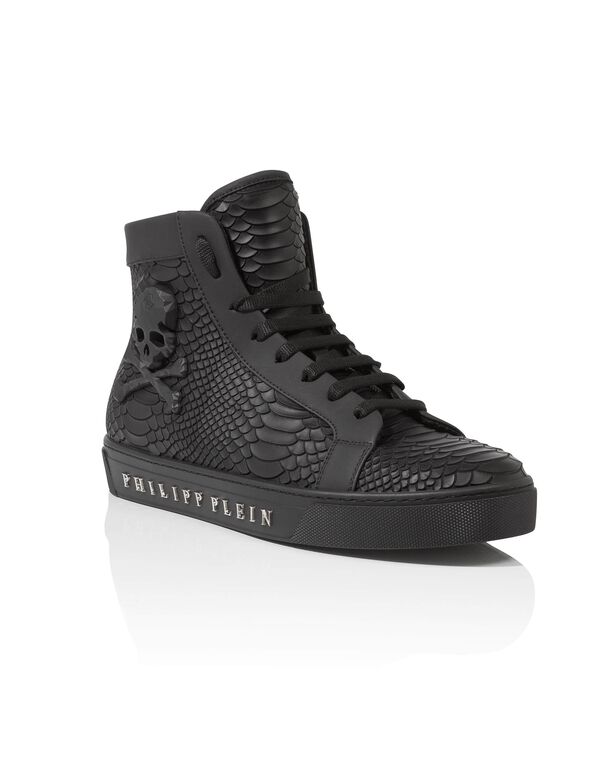 Hi-Top Sneakers "Drinking fast" | Philipp Plein Outlet