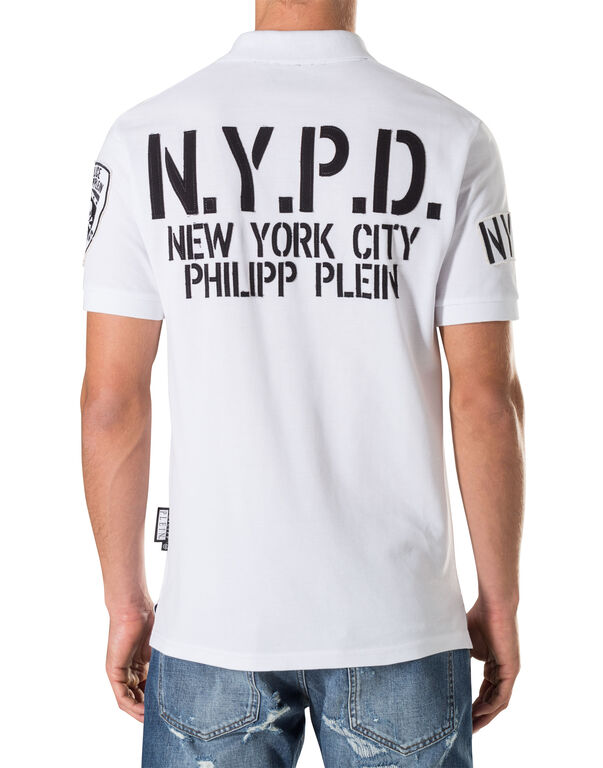 Polo shirt SS "NYPD" | Philipp Plein Outlet