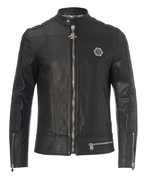 leather jacket 