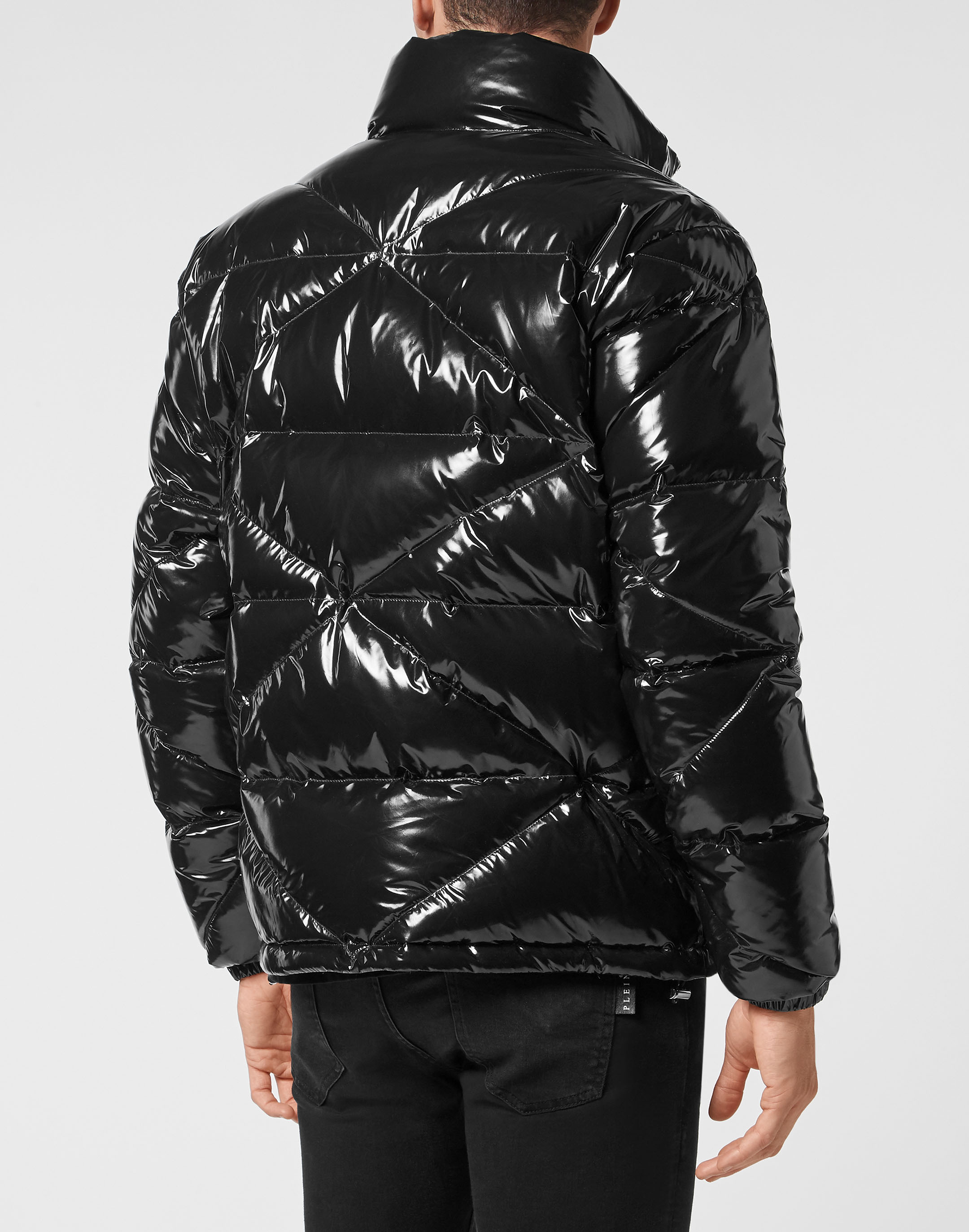 Quilted Down Jacket Hexagon | Philipp Plein Outlet