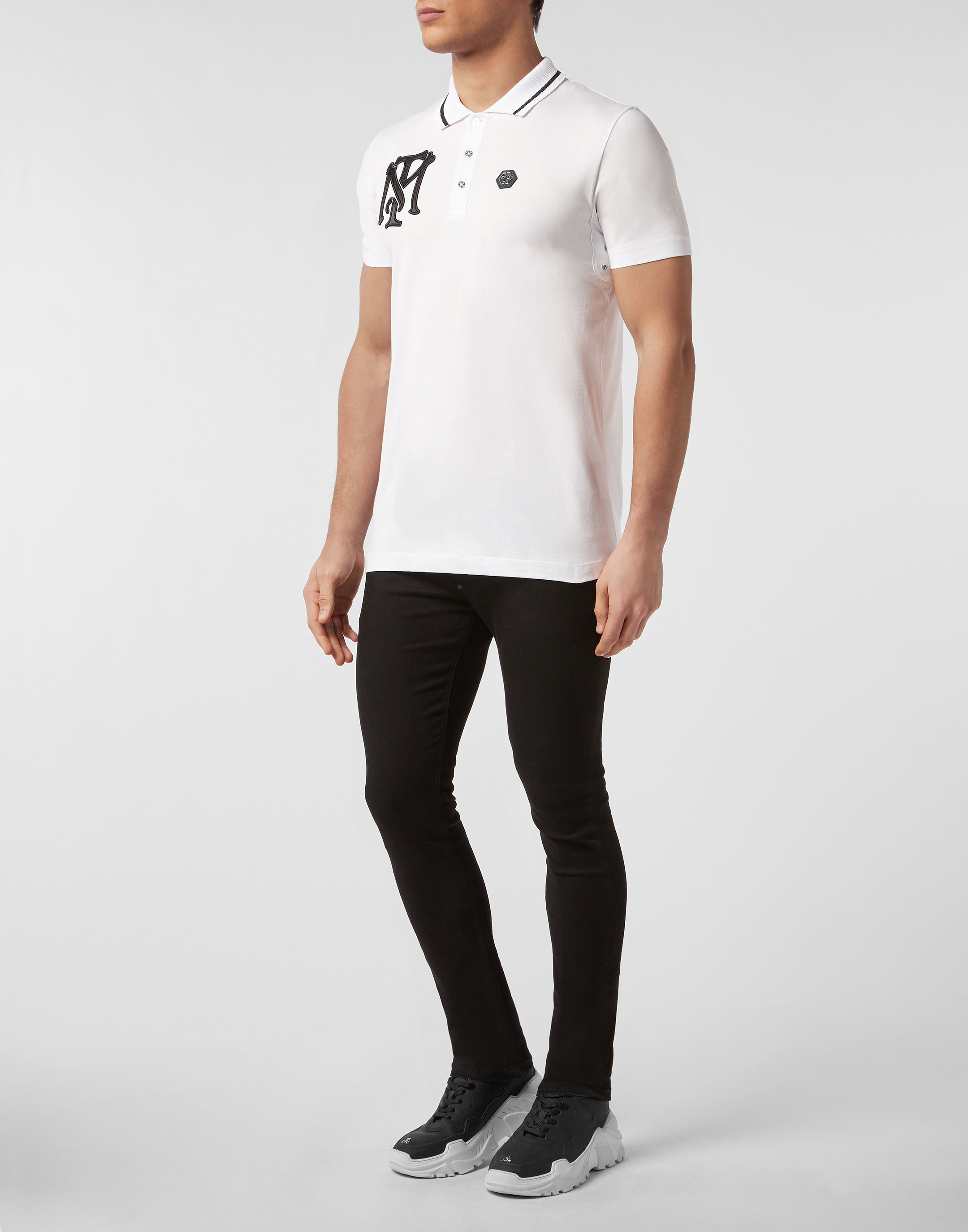 Slim Fit Polo shirt SS Scarface | Philipp Plein Outlet
