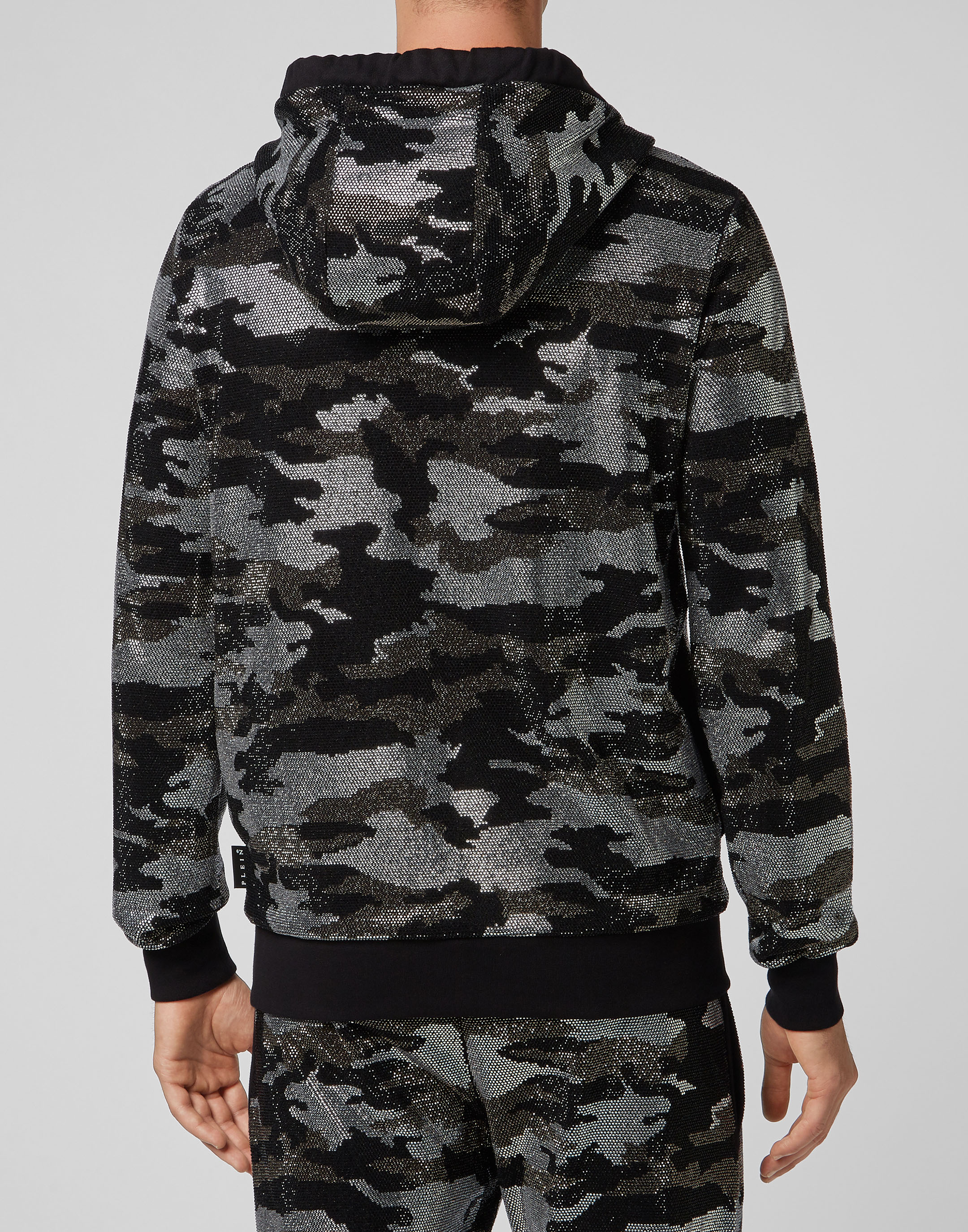 Hoodie Sweatjacket Camouflage | Philipp Plein Outlet