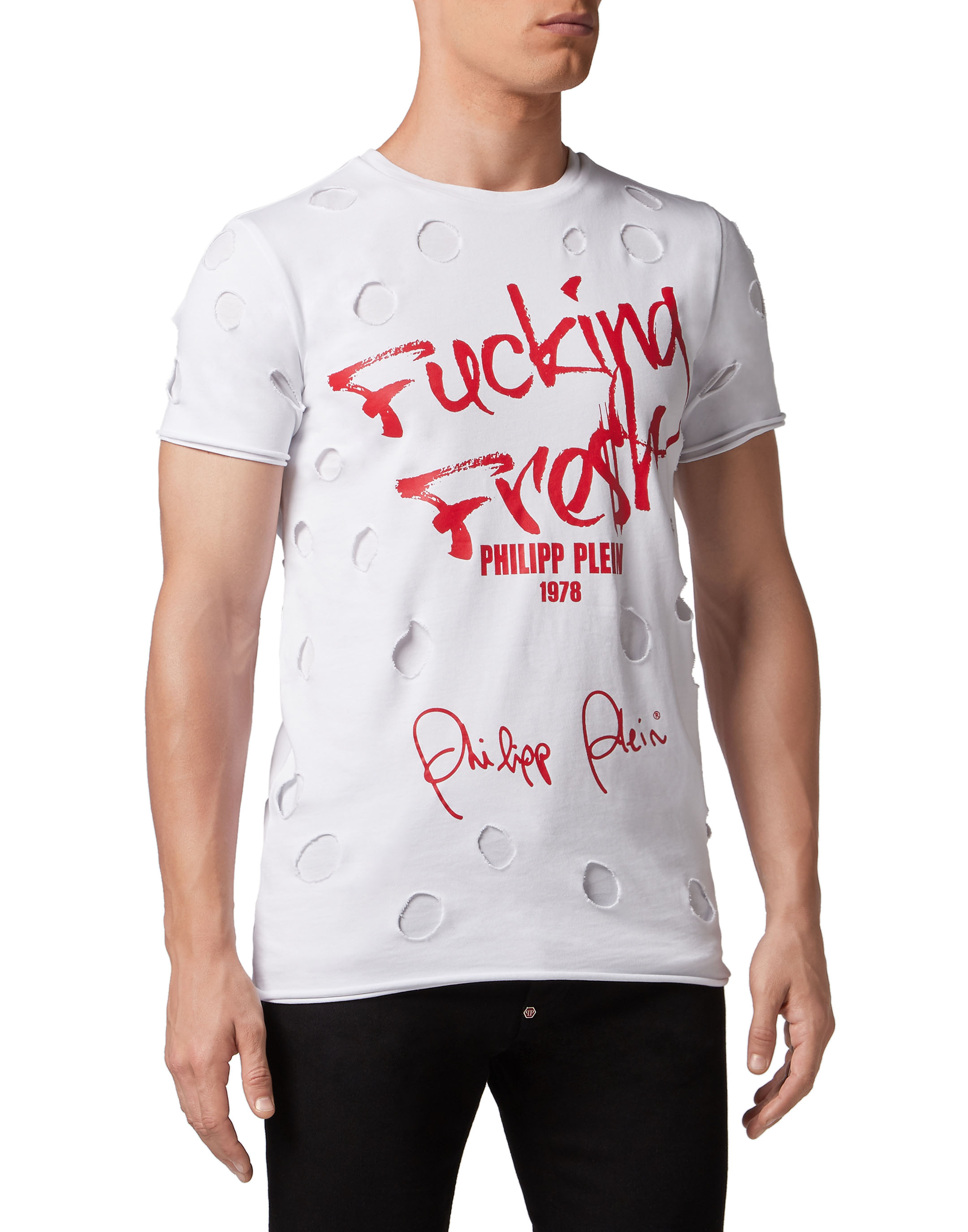 T-shirt Round Neck SS "Fresh" | Philipp Plein Outlet