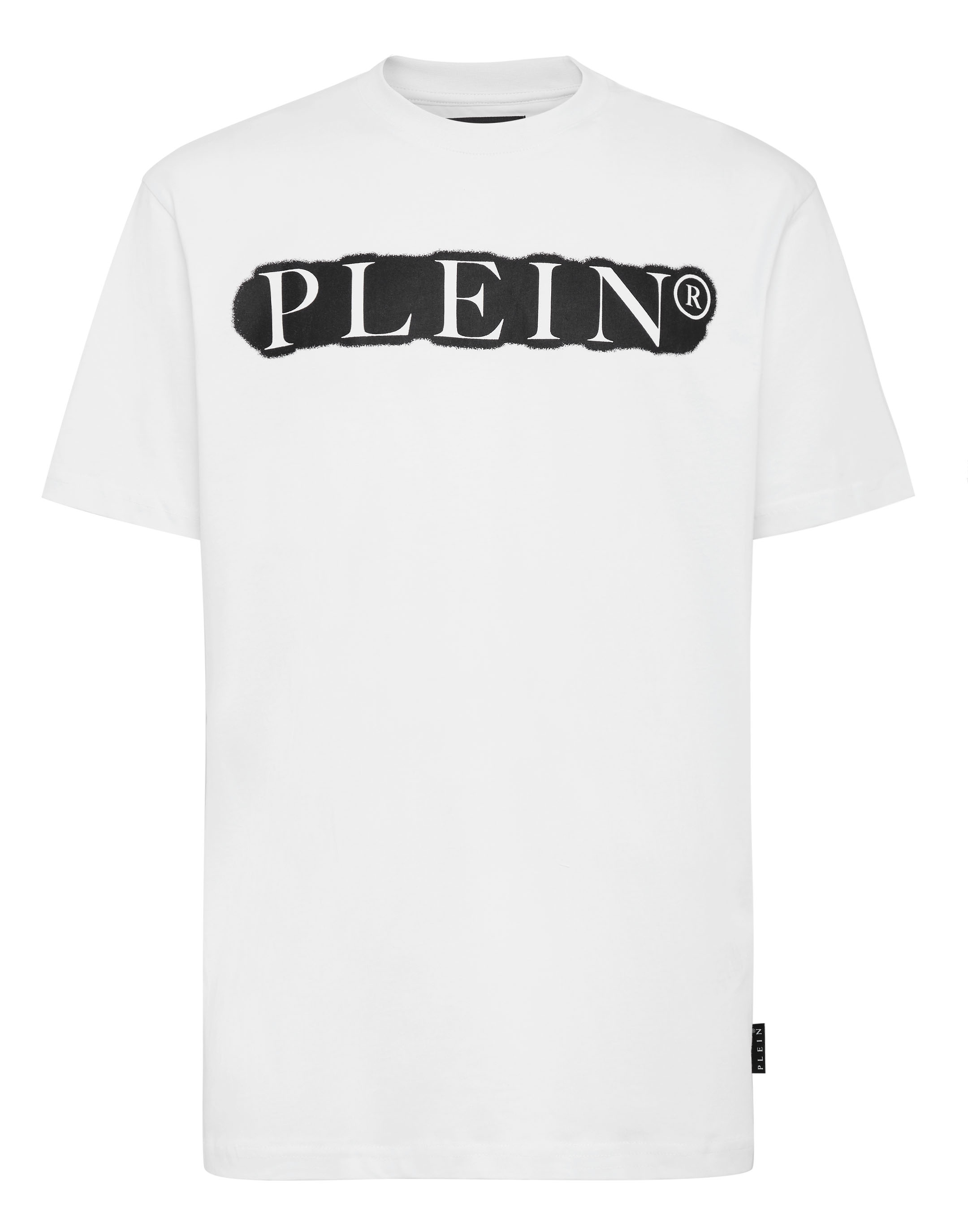 T-shirt Round Neck SS Spray Effect Print Philipp Plein TM | Philipp Plein  Outlet