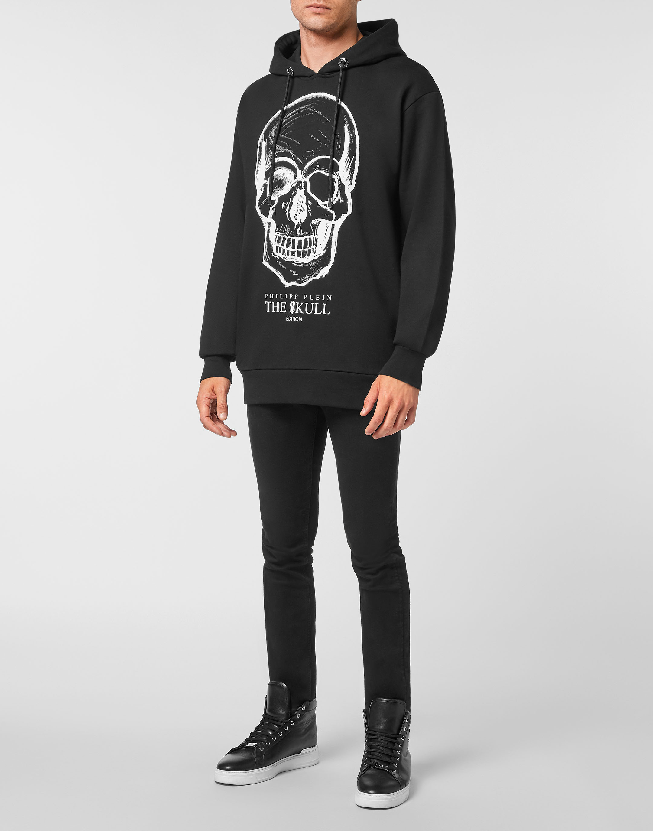 Hoodie sweatshirt print Skull | Philipp Plein Outlet