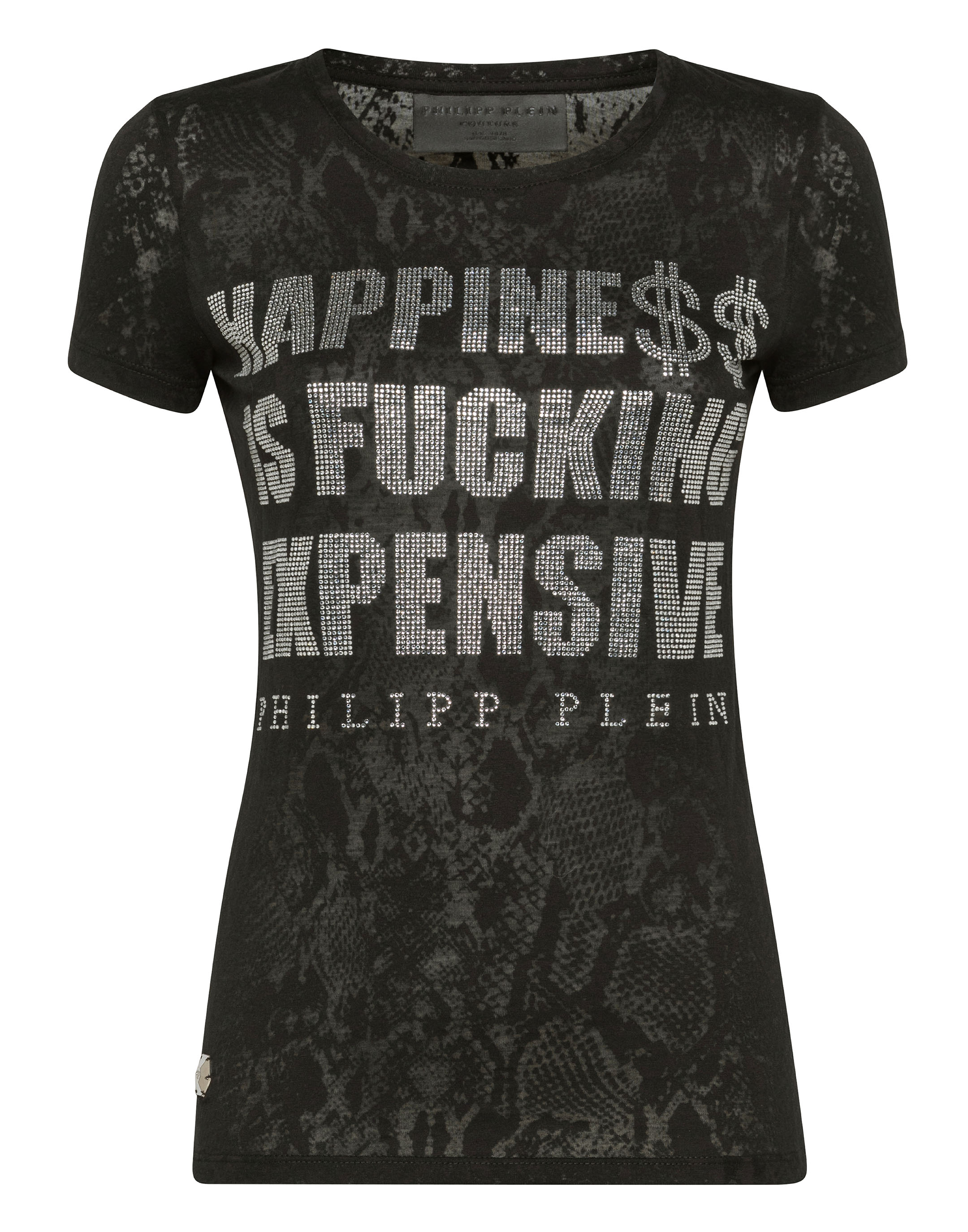 T-shirt Round Neck SS Crystal | Philipp Plein Outlet