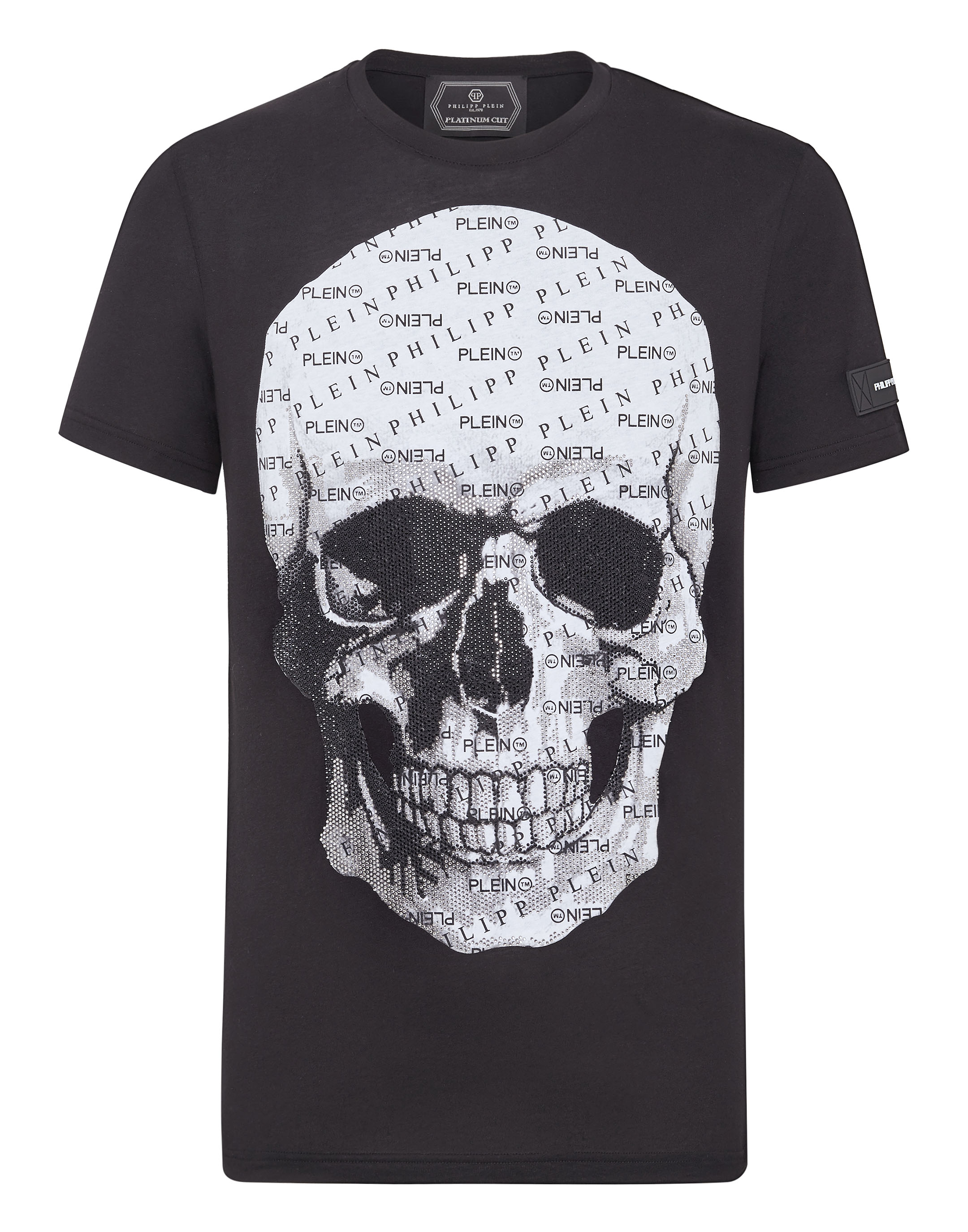 T-shirt Round Neck SS All over PP | Philipp Plein Outlet