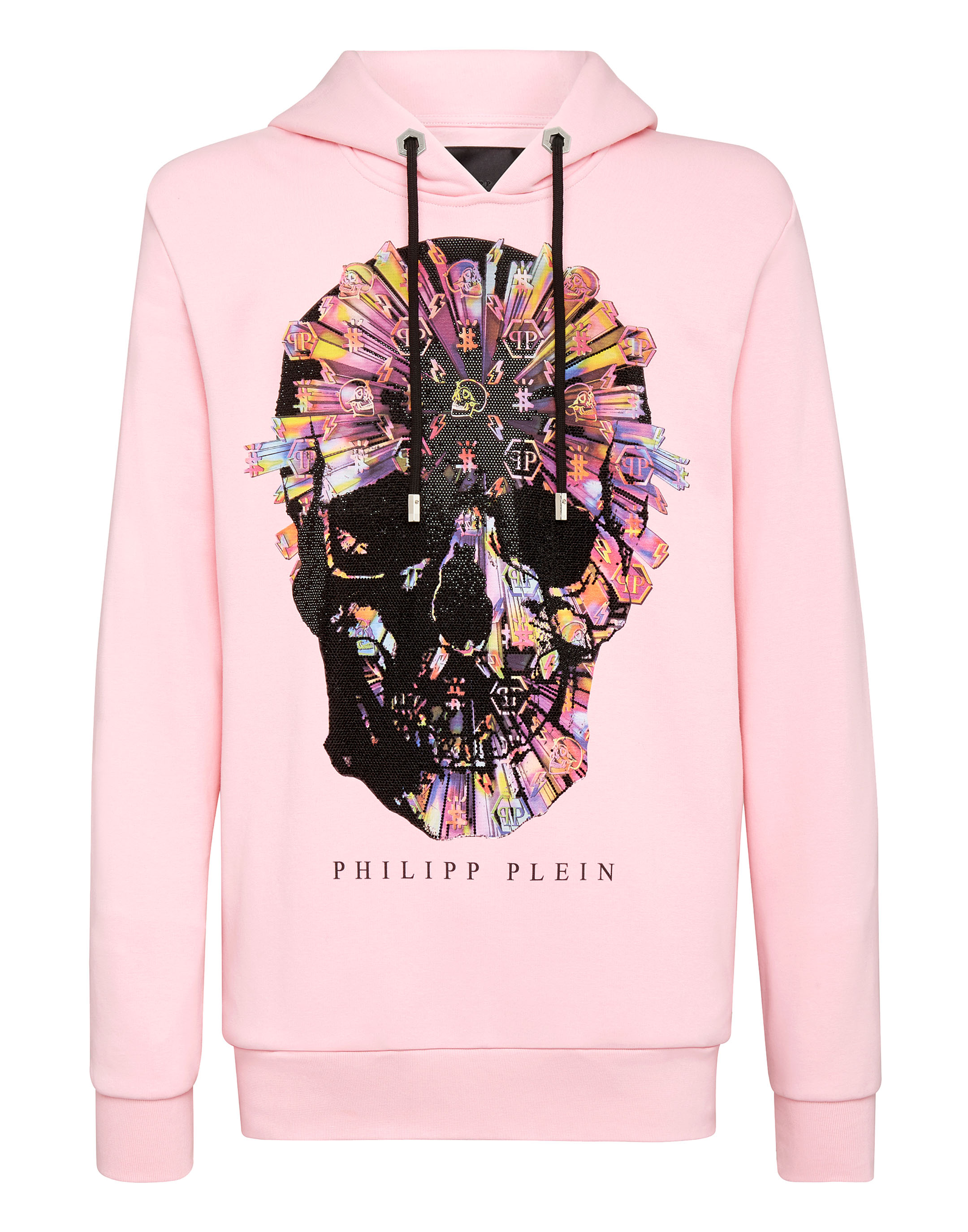 Hoodie sweatshirt Colorful Skull | Philipp Plein Outlet