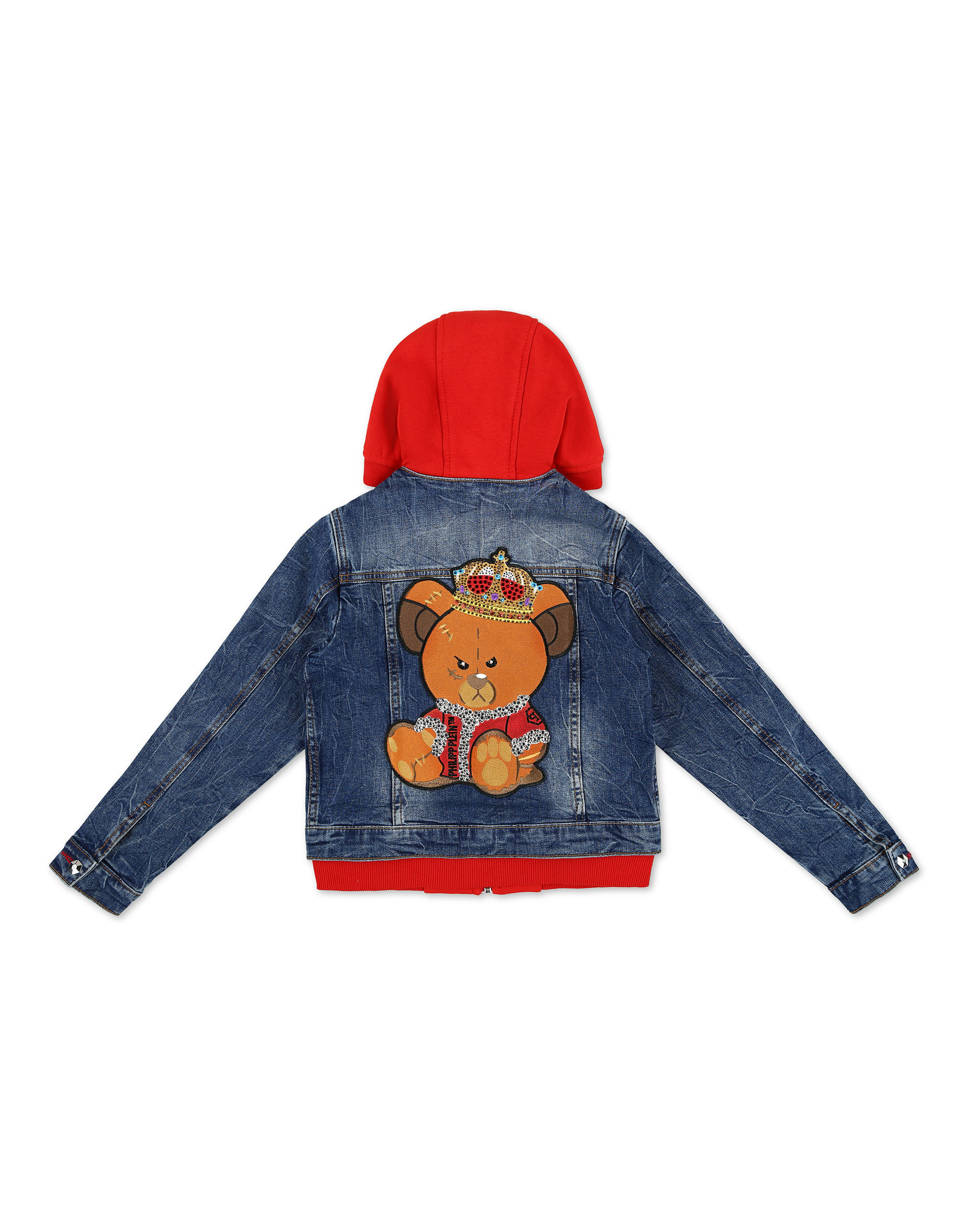 Denim Jacket Teddy Bear | Philipp Plein Outlet