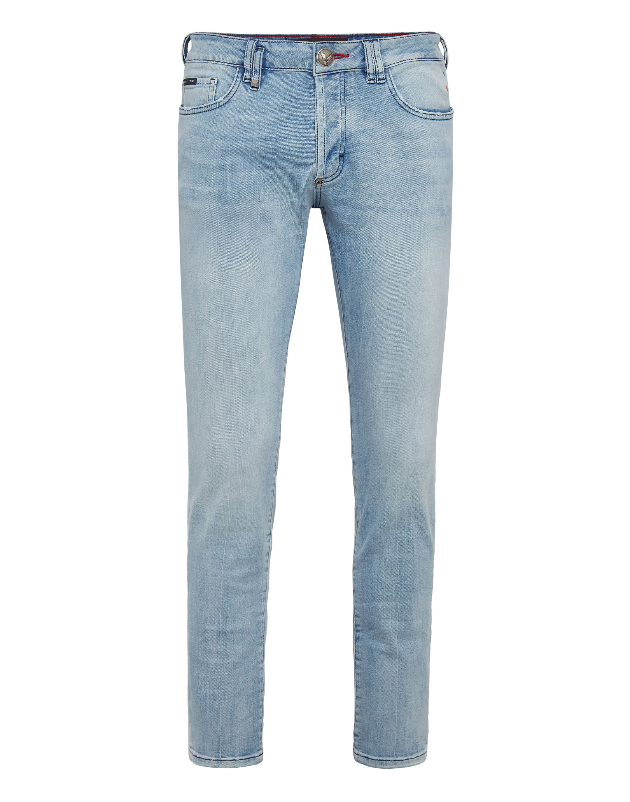 Denim Skinny Trousers fit Iconic Plein | Philipp Plein Outlet