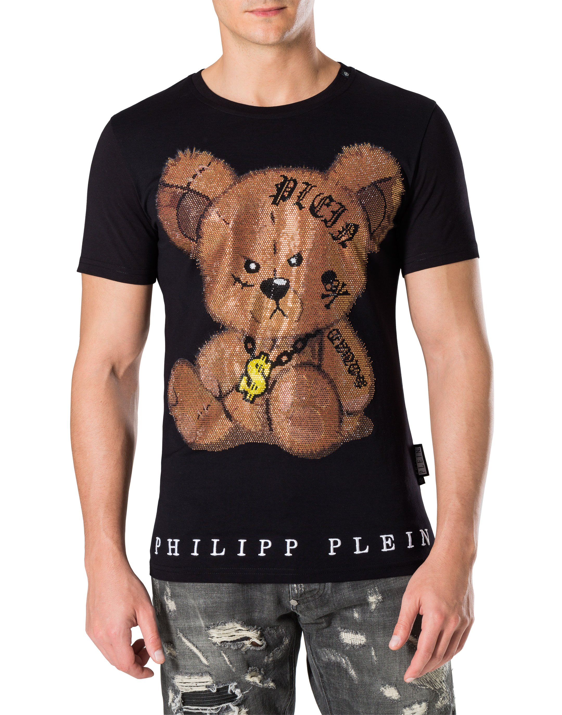 T-shirt Round Neck SS "Killer" | Philipp Plein Outlet