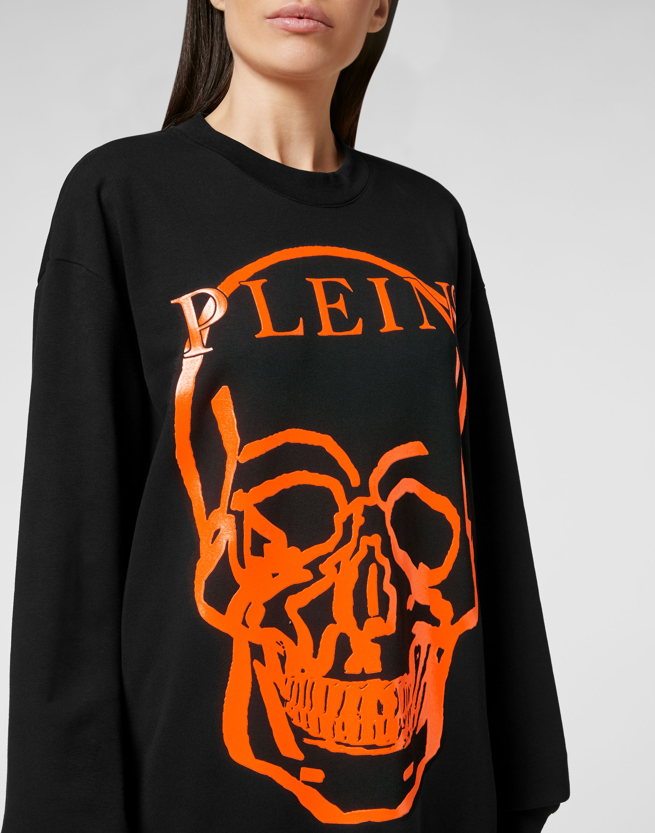 Sweatshirt LS Skull and Plein | Philipp Plein Outlet