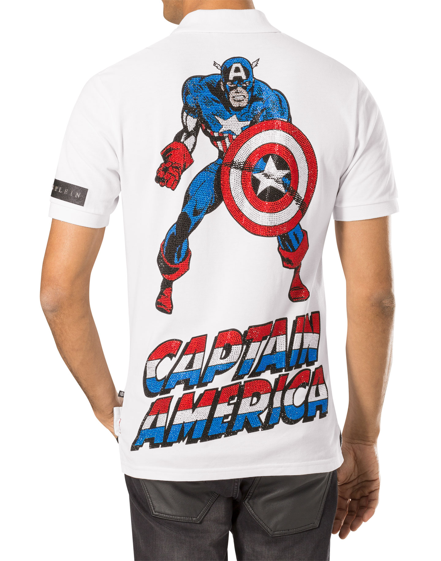 Philipp Plein Captain America T Shirt Switzerland, SAVE 57% - mpgc.net