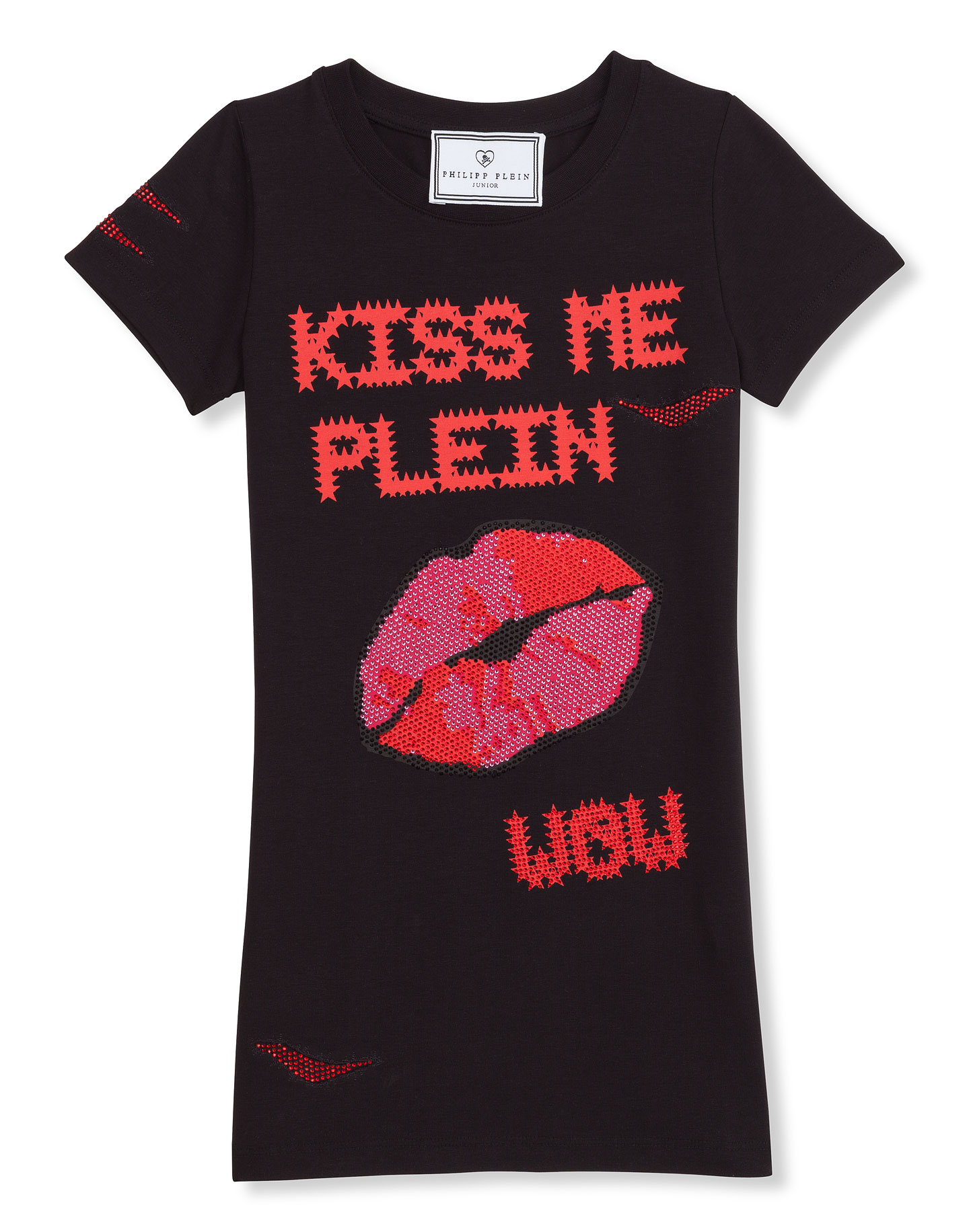 kiss t shirt dress