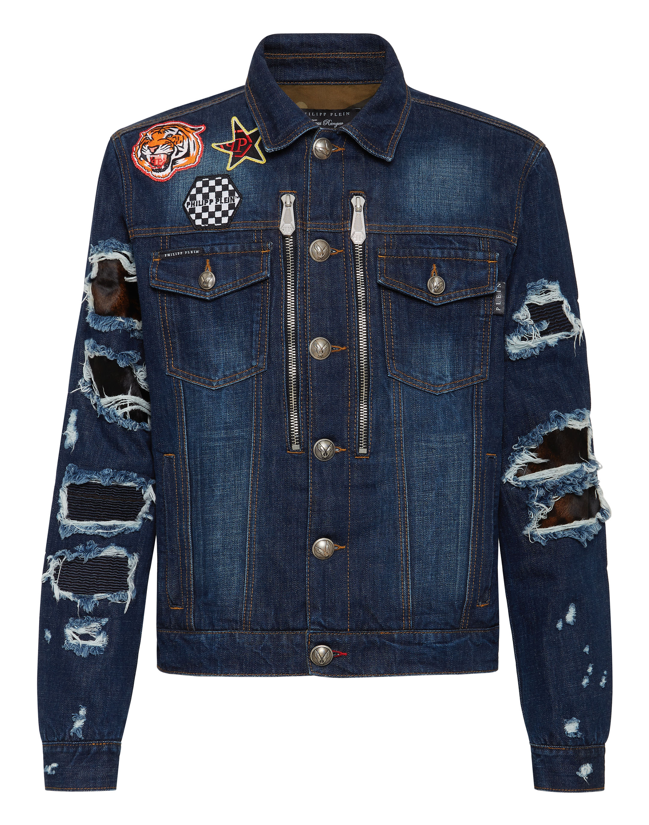 Denim Jacket Patches | Philipp Plein Outlet