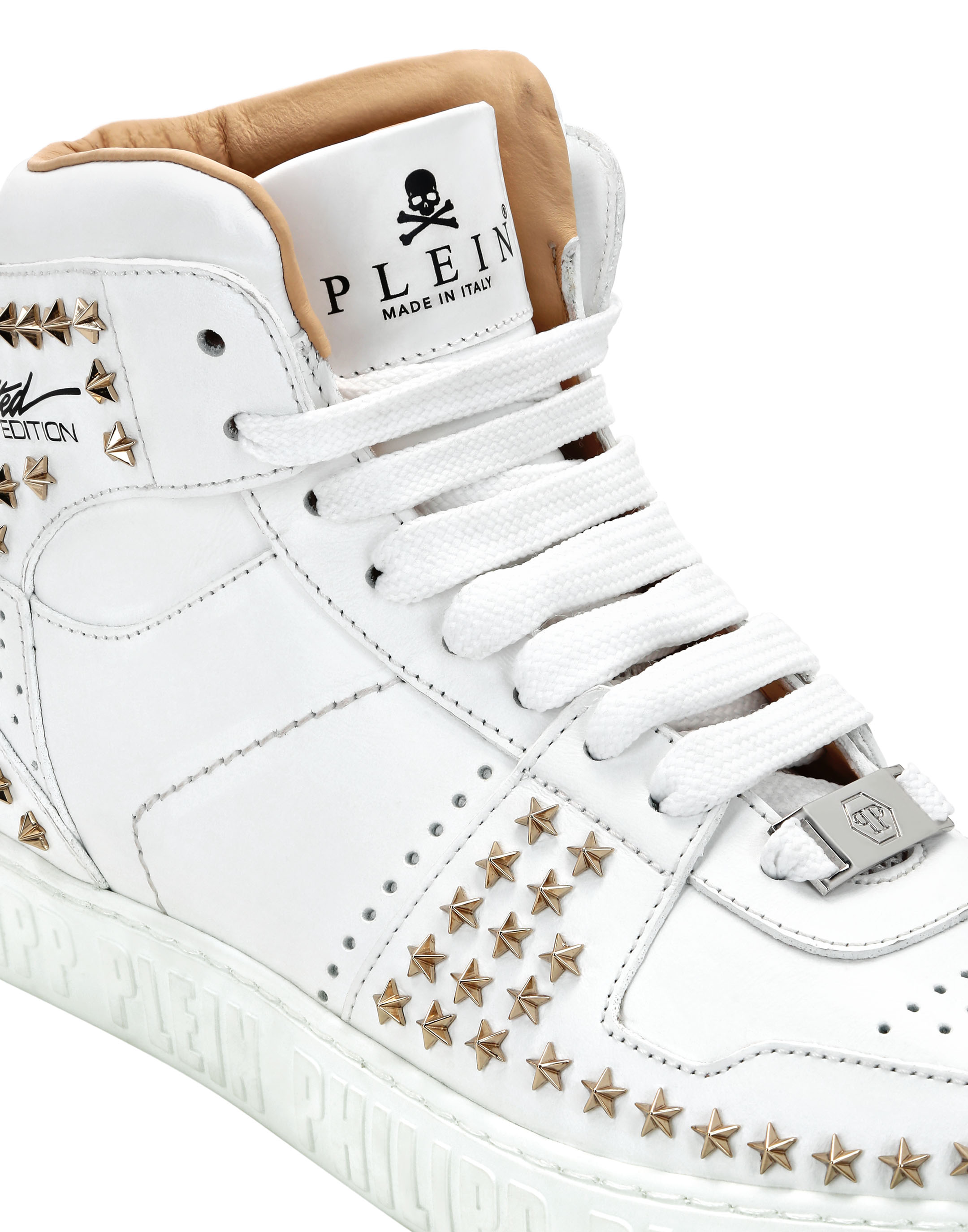 HI-TOP SNEAKERS NOTORIOUS RUBBERIZED STARS | Philipp Plein Outlet
