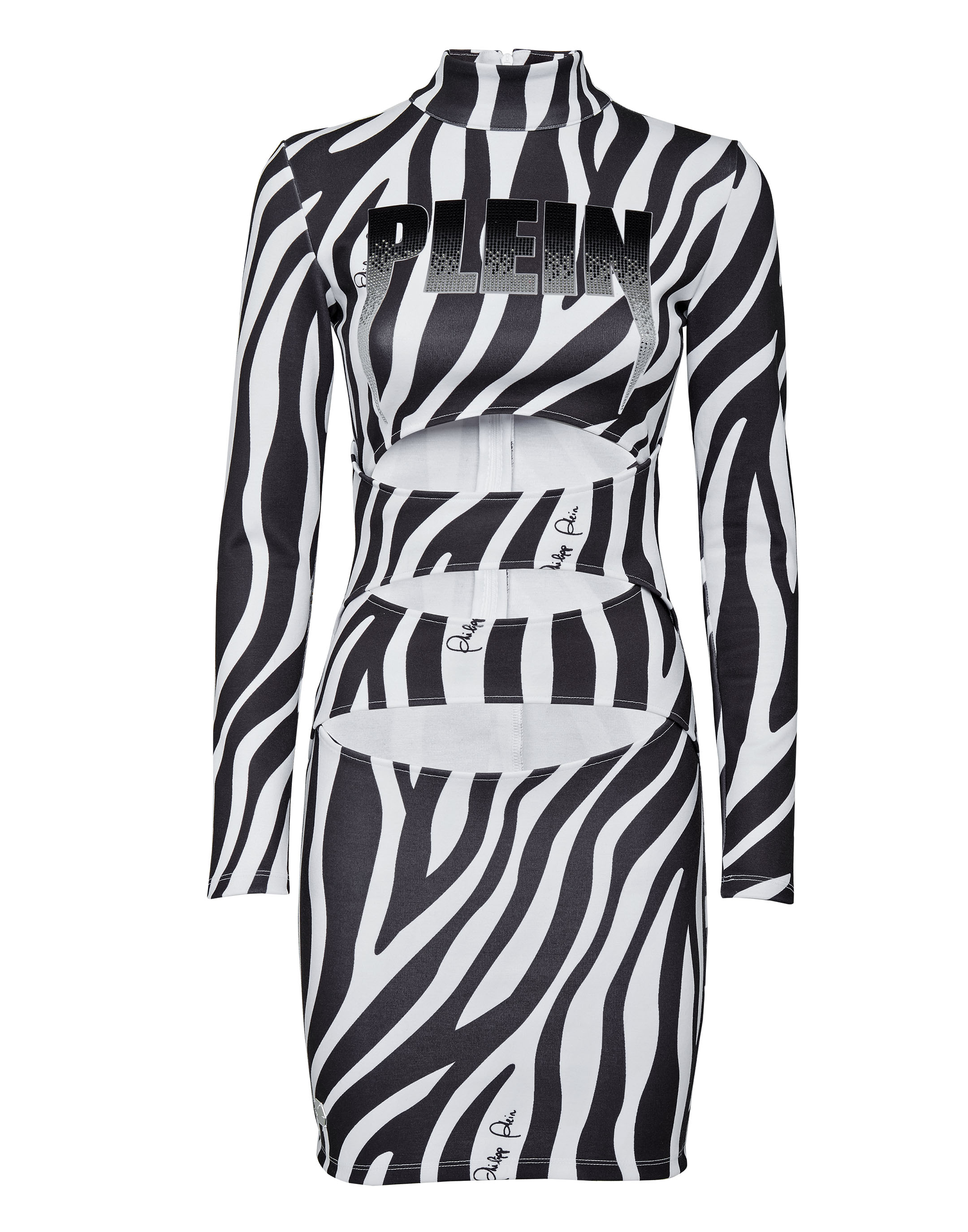 Short Dress Zebra | Philipp Plein Outlet