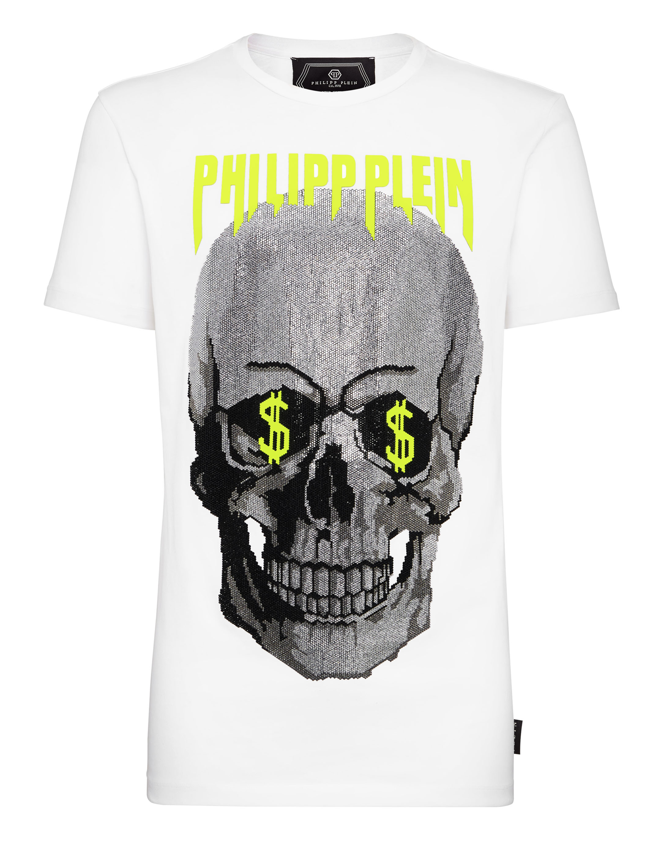 Acquisto >philipp plein maglietta teschio brillantini Grande vendita - OFF  76%