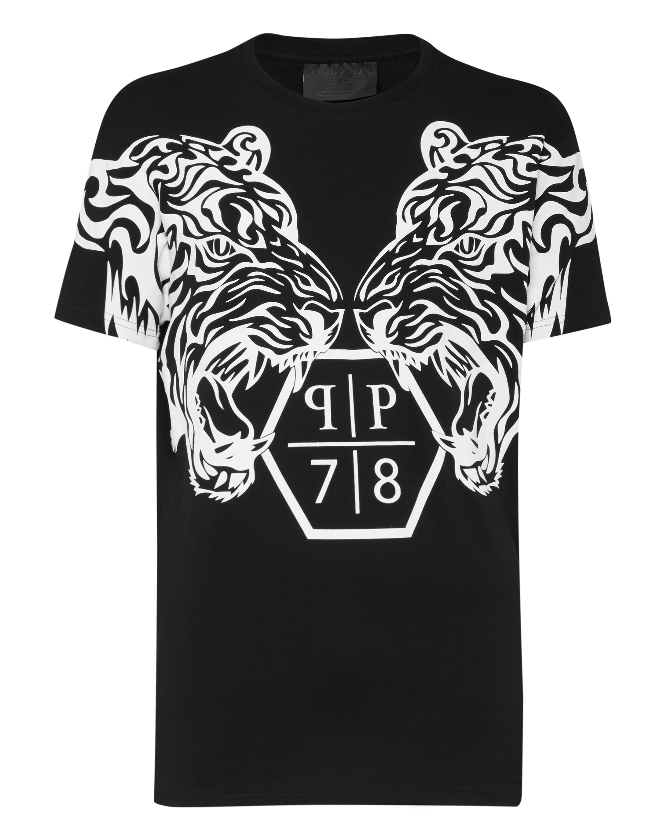 T-shirt Round Neck SS Tigers | Philipp Plein Outlet