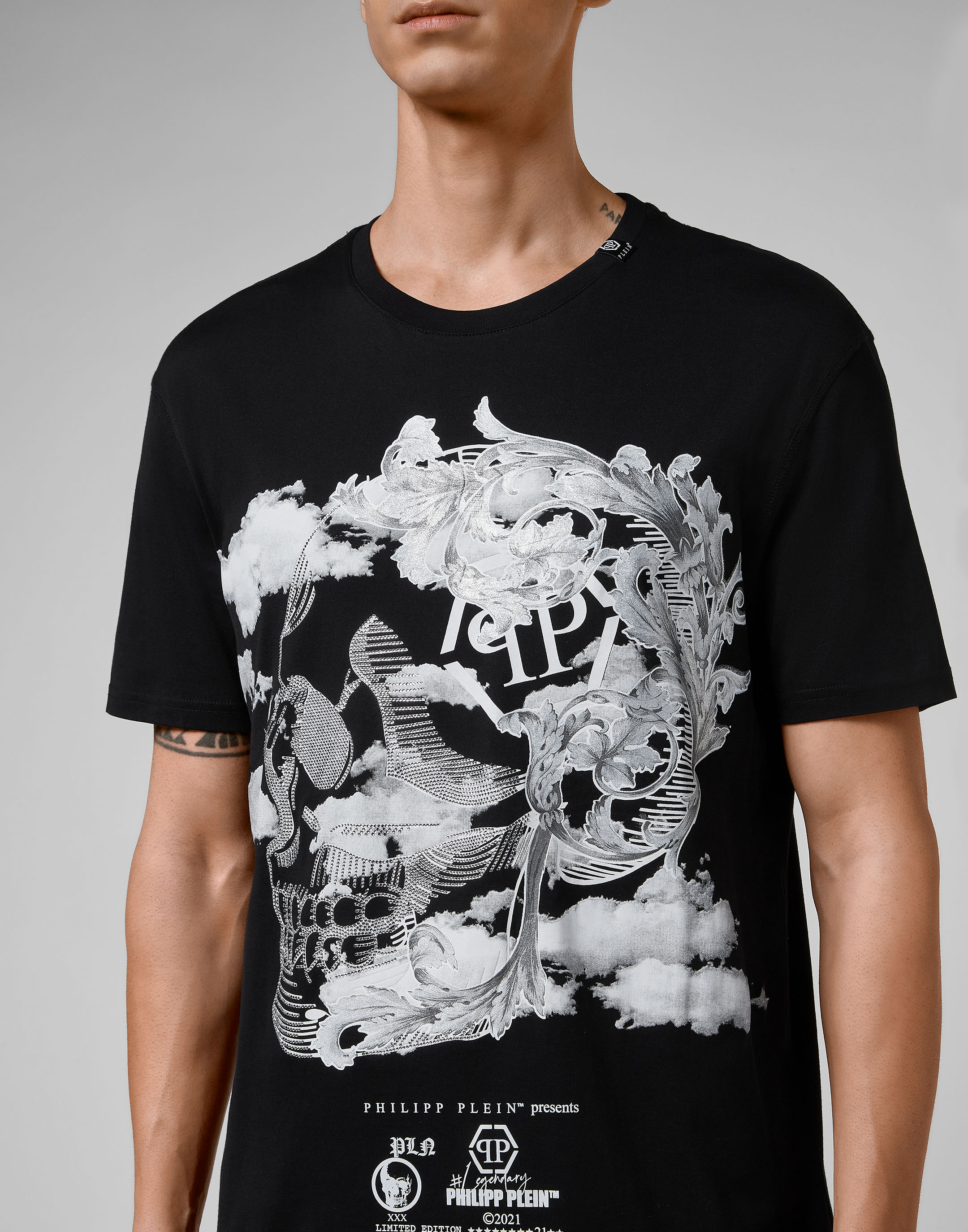 T-shirt Round Neck SS New Baroque | Philipp Plein Outlet