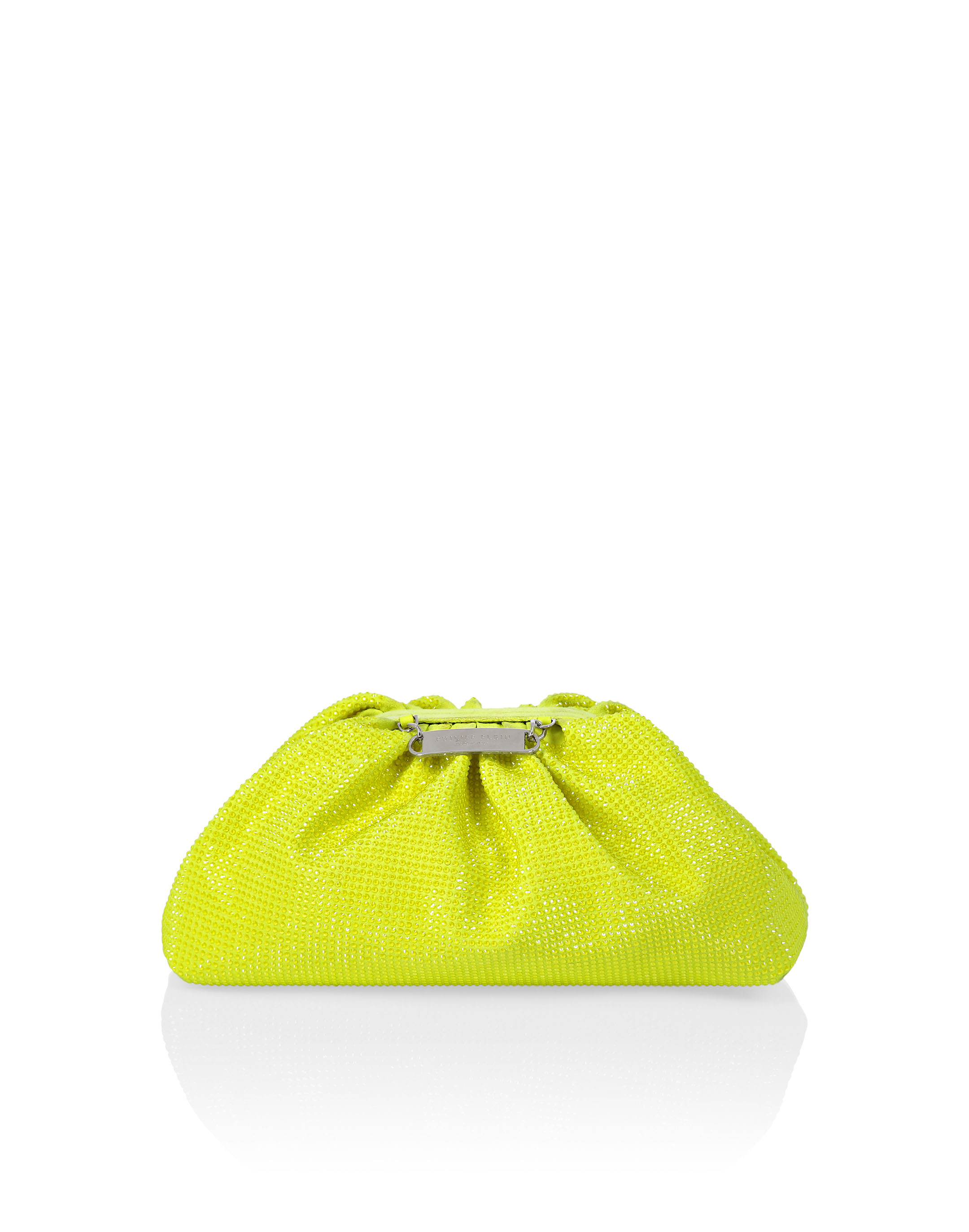 Suede Mini Pillow bag Crystal | Philipp Plein Outlet