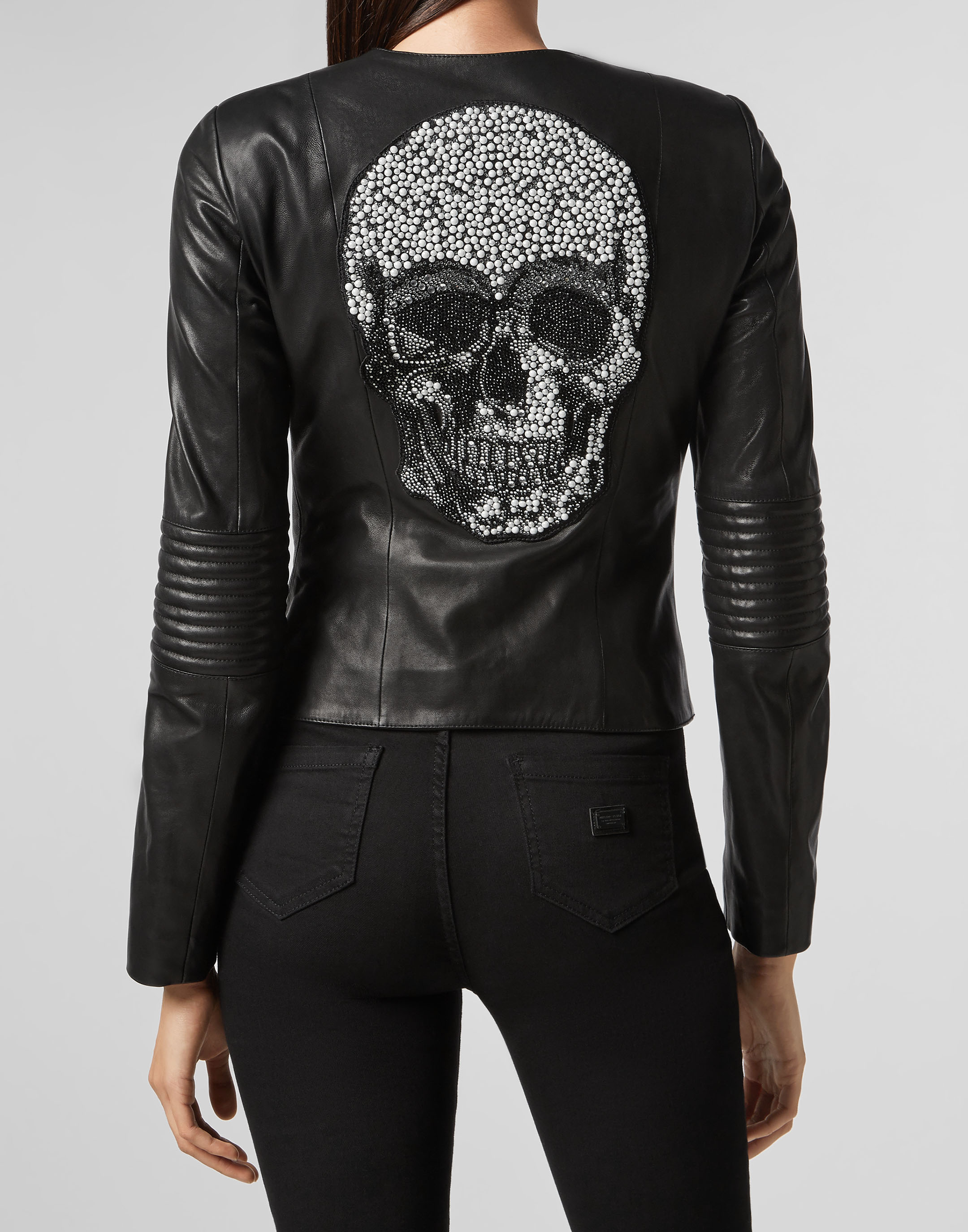 Leather Jacket Skull | Philipp Plein Outlet