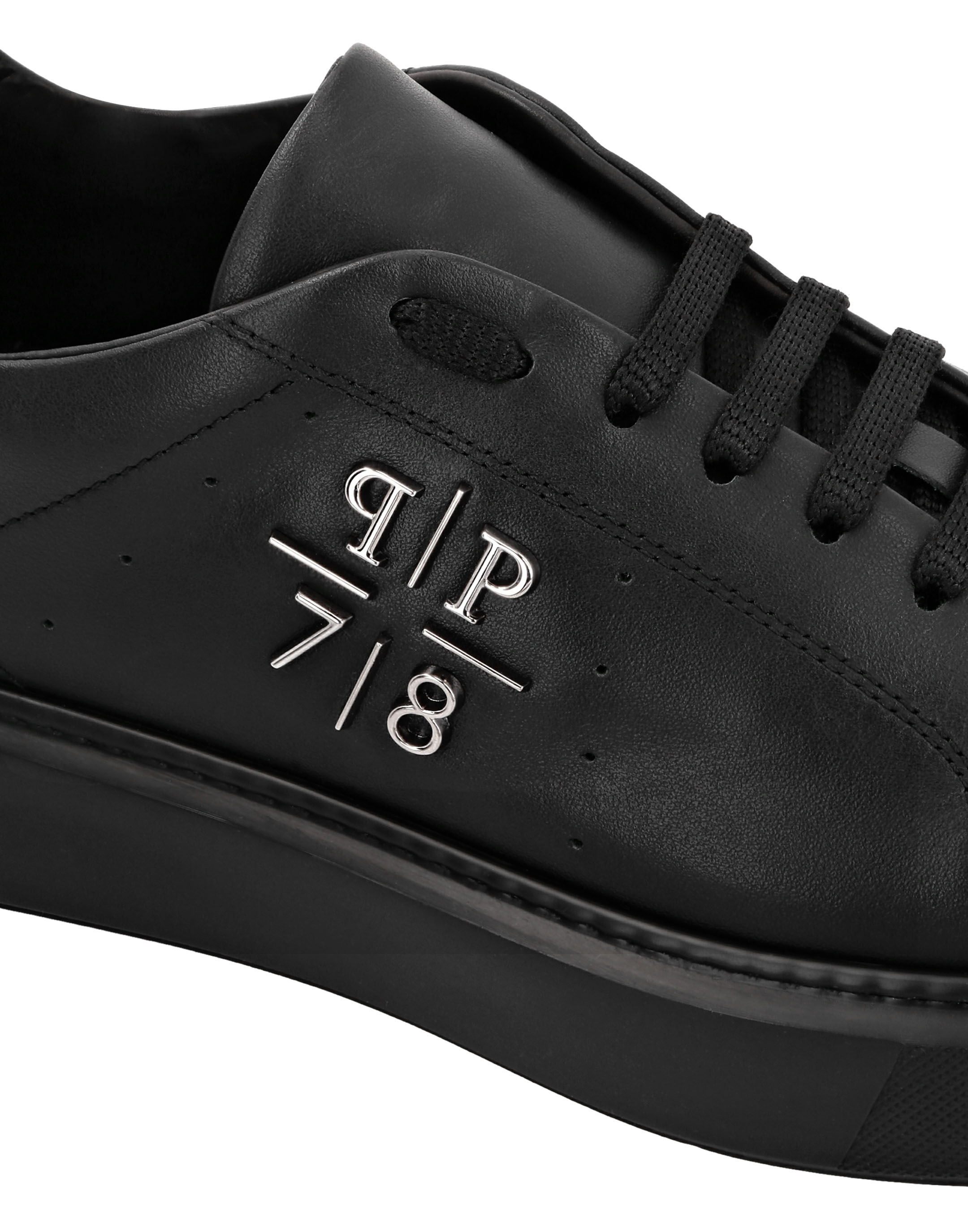 Lo-Top Sneakers Nappa Leather | Philipp Plein Outlet
