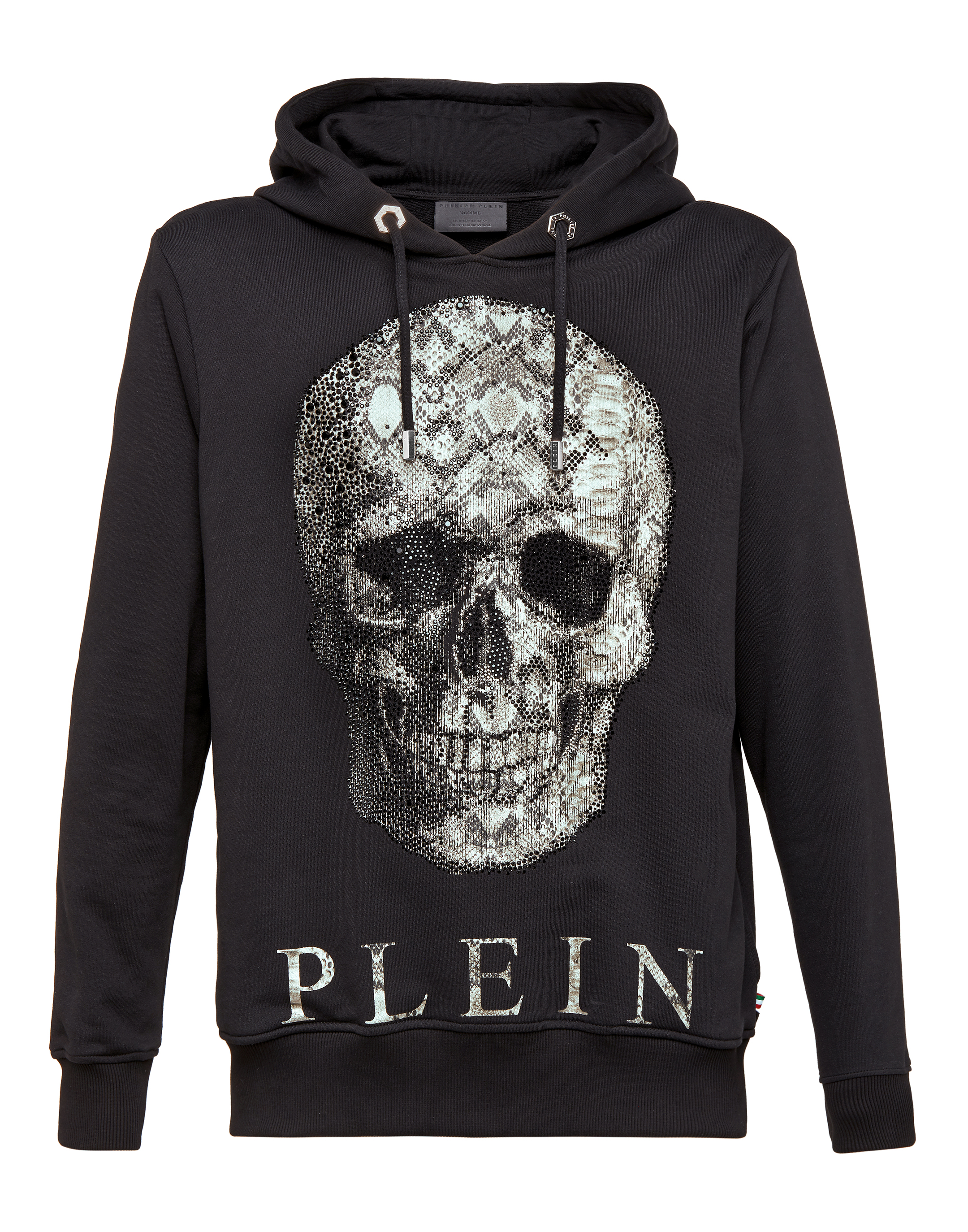 Hoodie sweatshirt "Python Skull" | Philipp Plein Outlet