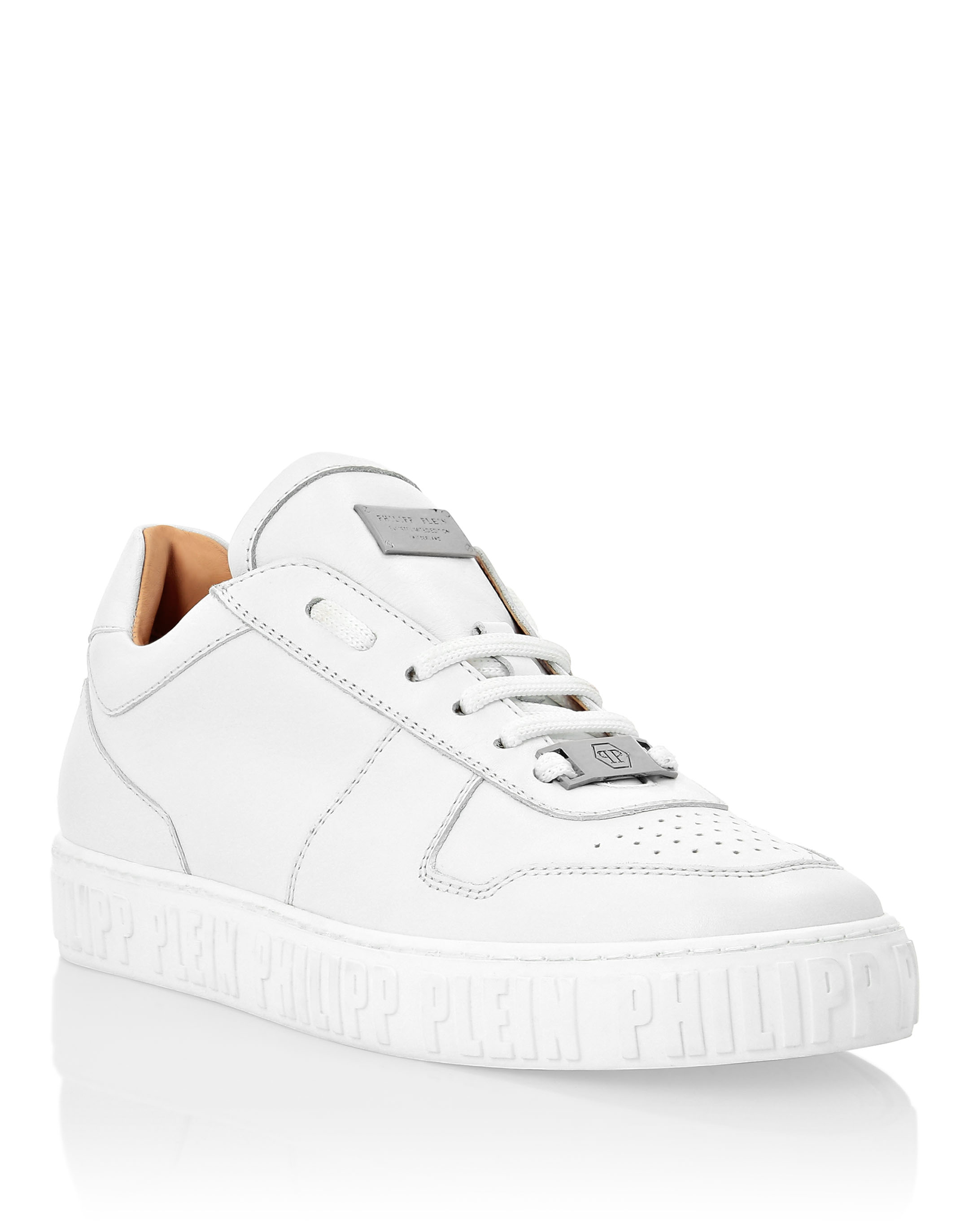 Leather Lo-Top Sneakers King Power | Philipp Plein Outlet