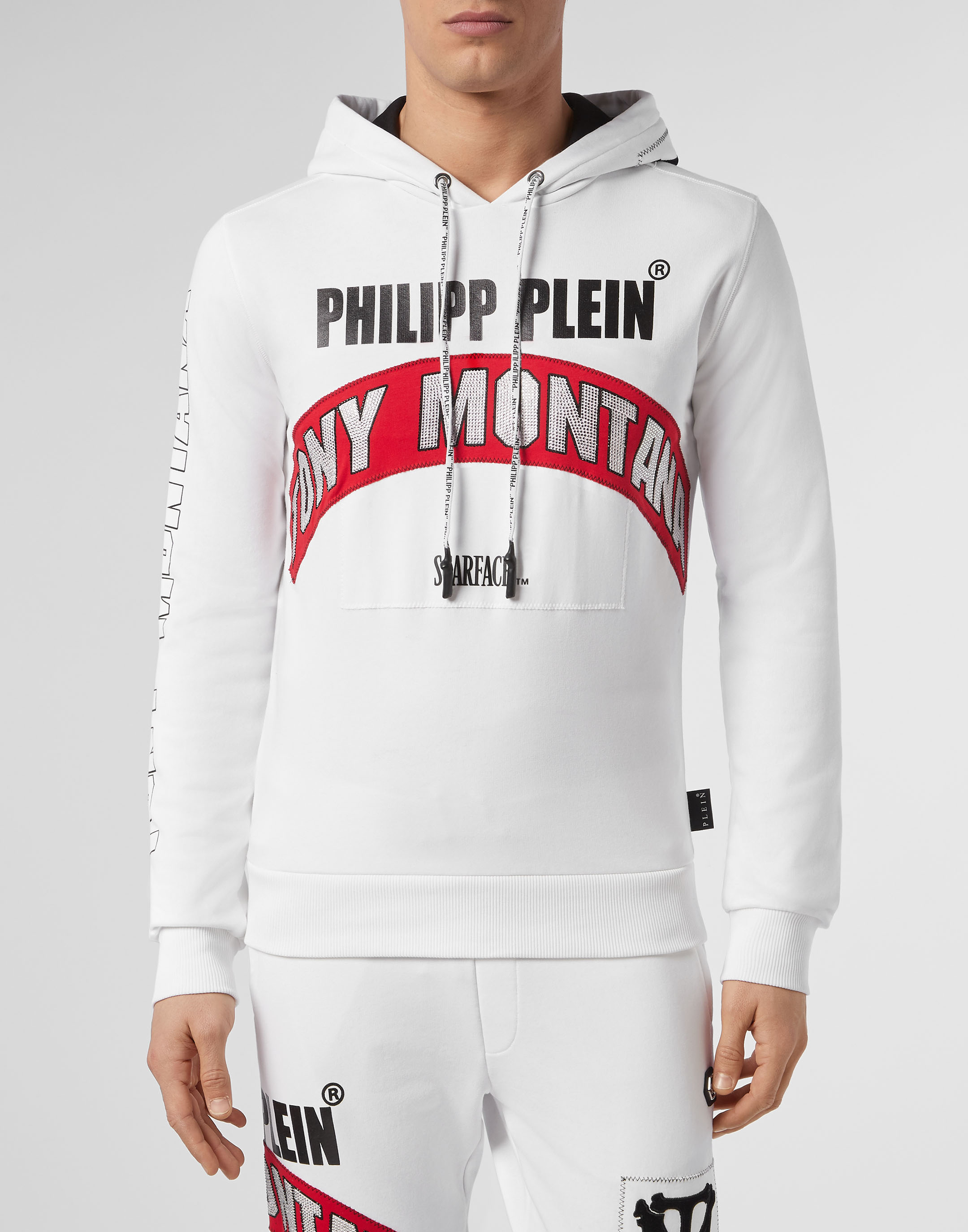 Shop Philipp Plein Tony Montana Hoodie | UP TO 55% OFF
