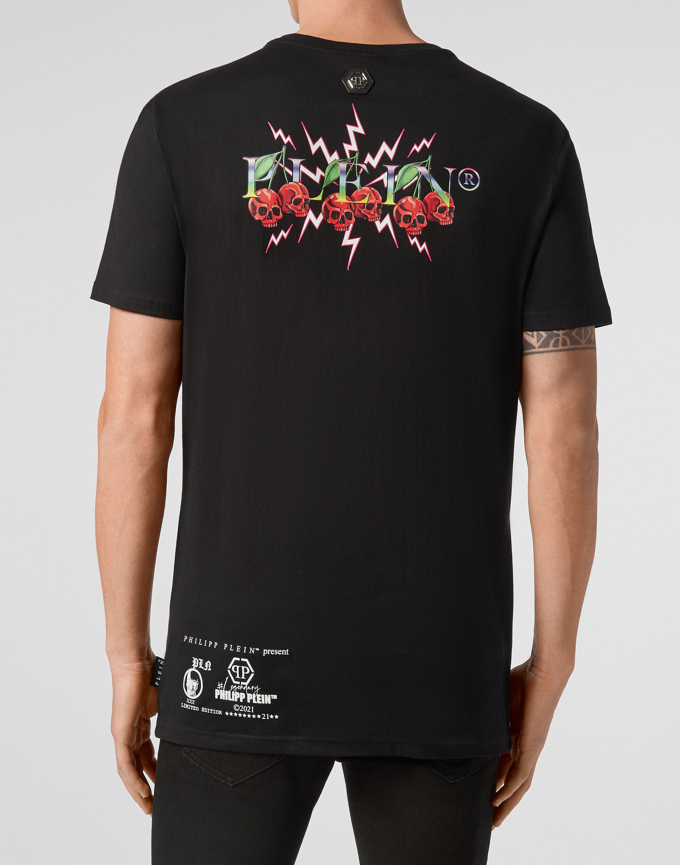 T-shirt Round Neck SS Cherries | Philipp Plein Outlet