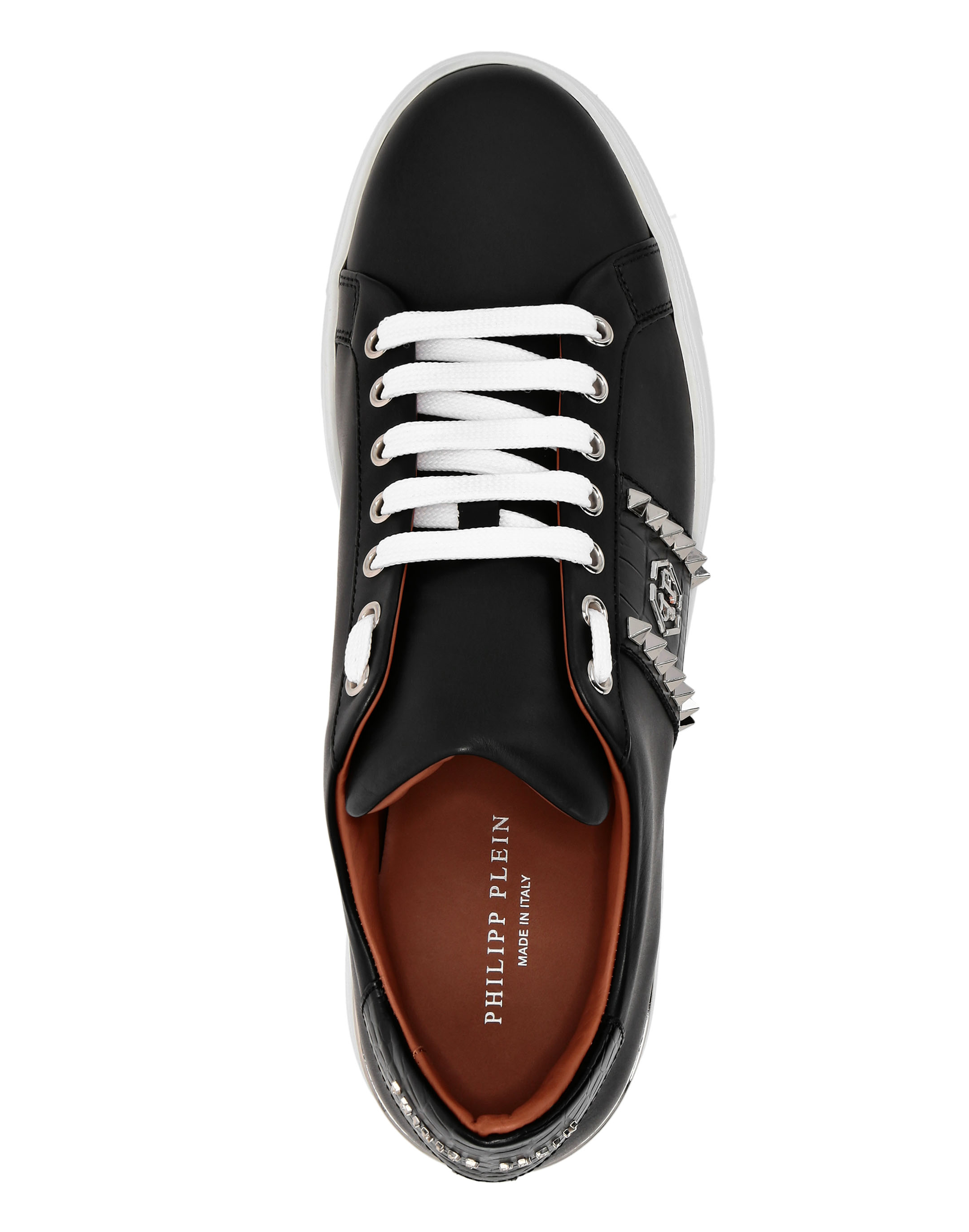 Leather Lo-Top Sneakers The Plein Original TM | Philipp Plein Outlet