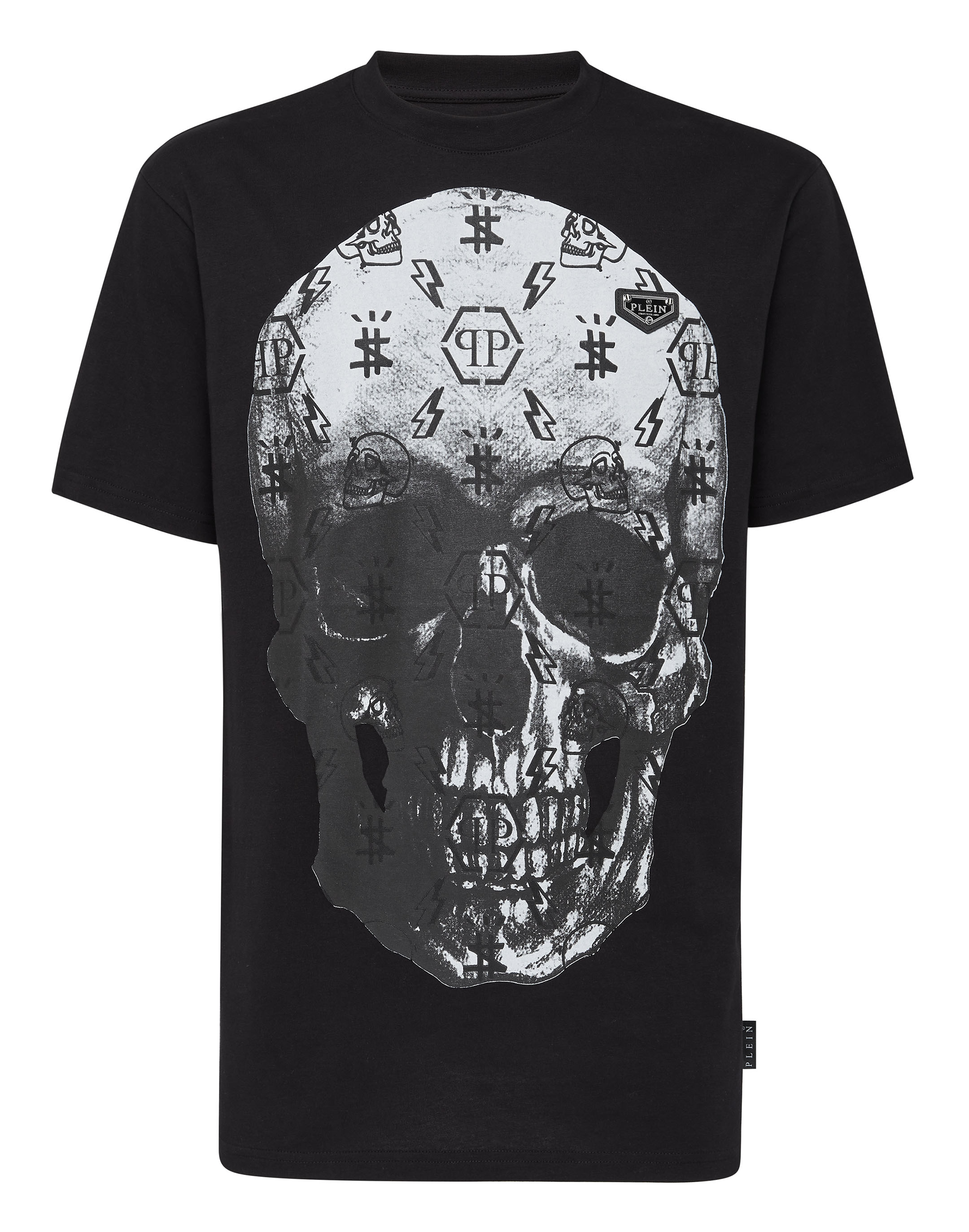 T-shirt Round Neck SS print Skull | Philipp Plein Outlet