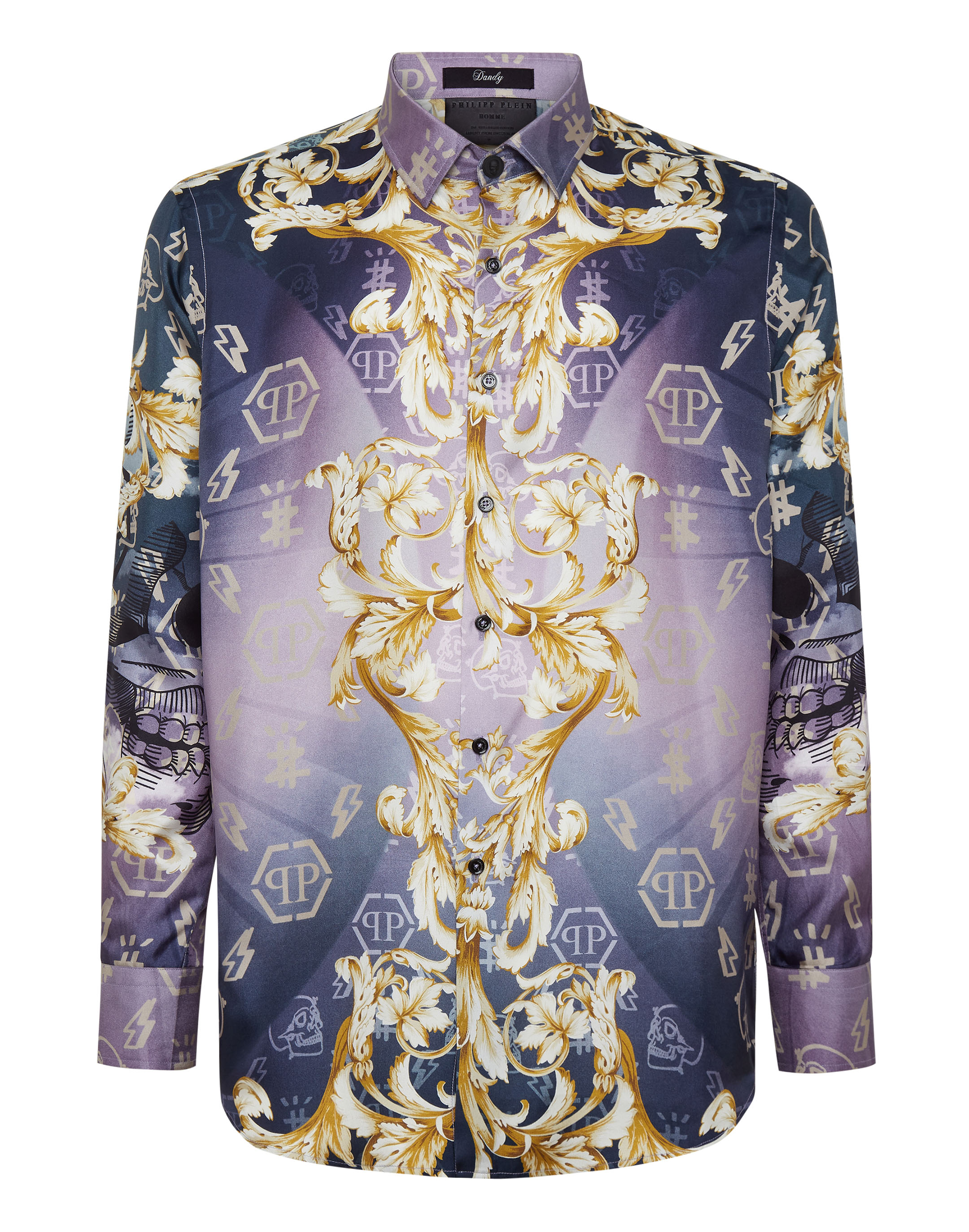 Silk Shirt Dandy LS New Baroque | Philipp Plein Outlet