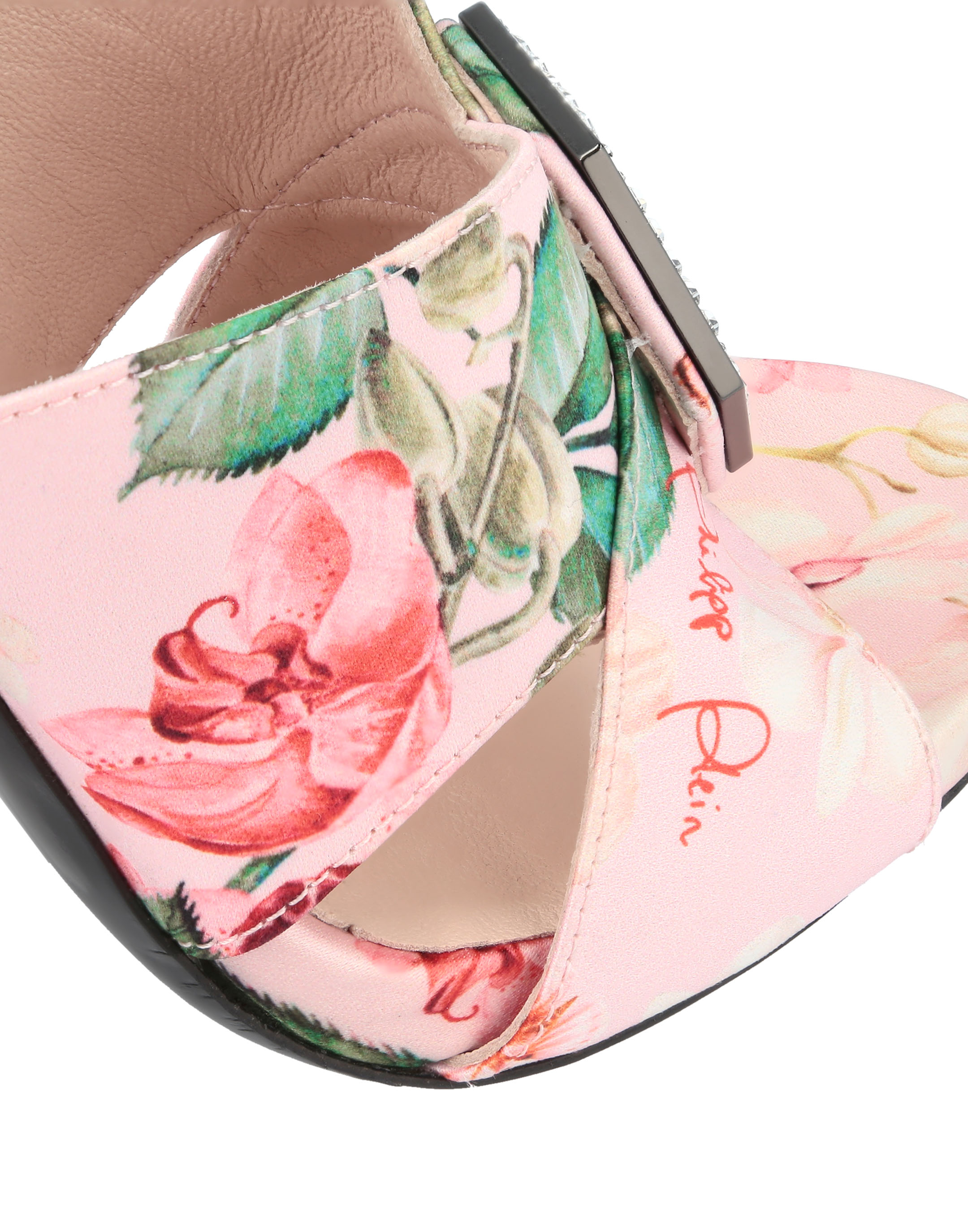 Sandals High Heels Flowers | Philipp Plein Outlet