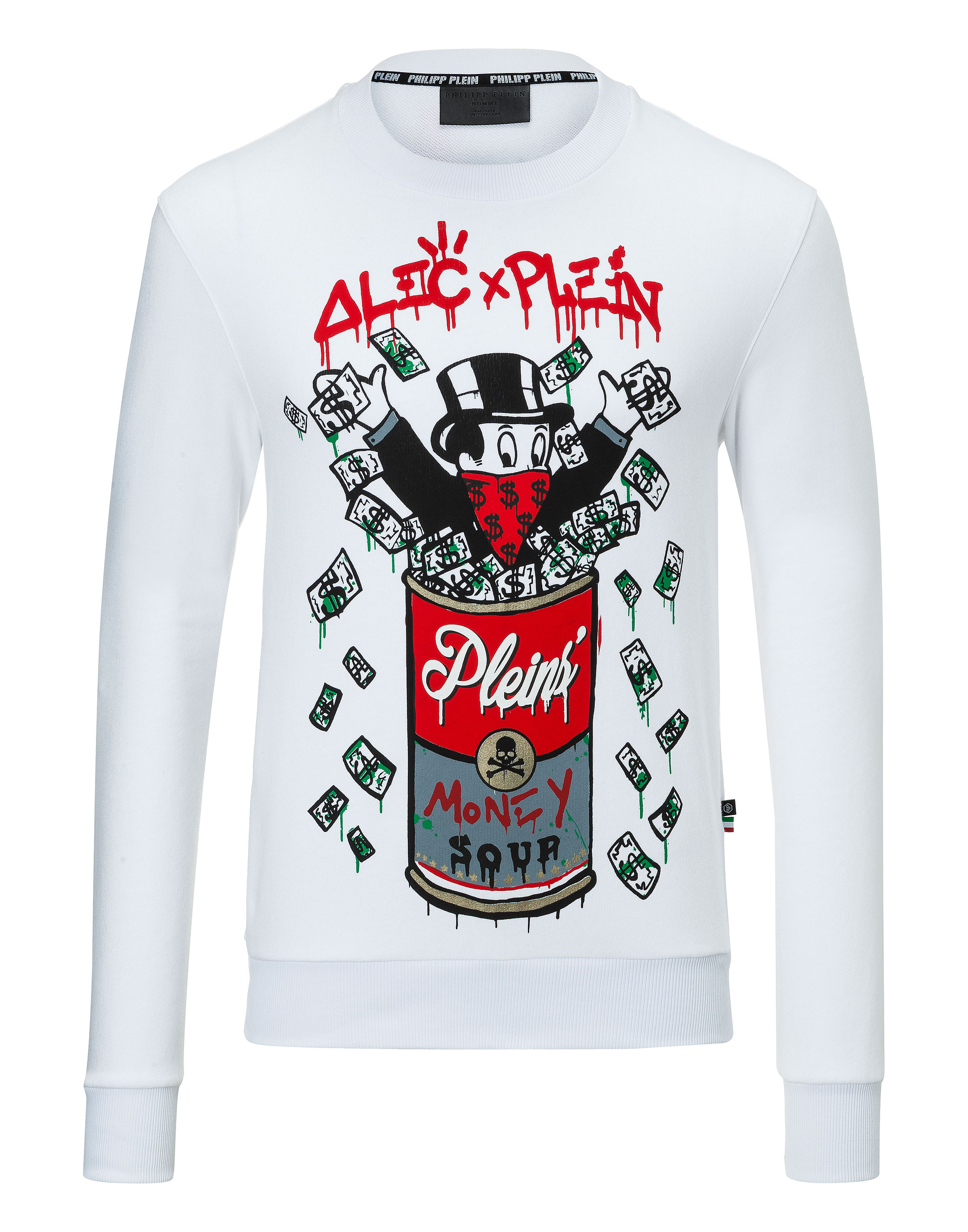 Sweatshirt LS "Alec`s money" | Philipp Plein Outlet